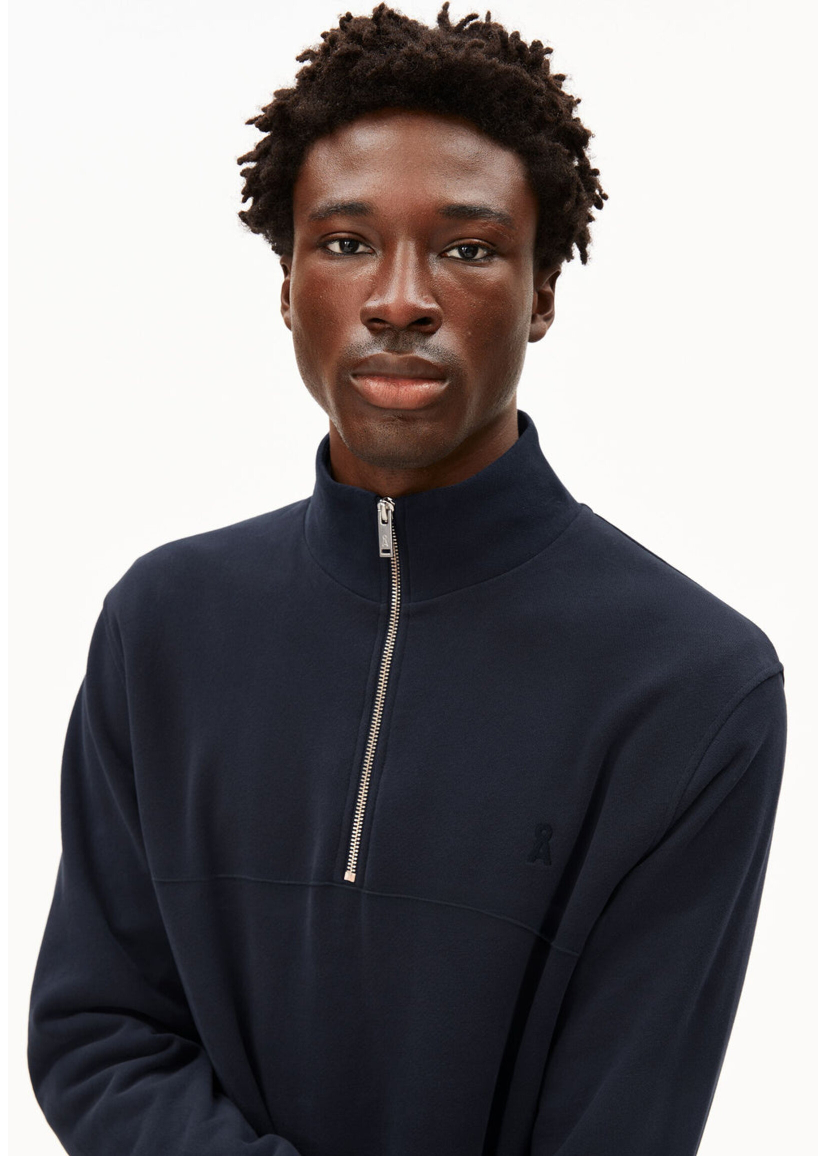 Armedangels Armedangels Sweat-Shirt Polaire Waarlo - Night Sky