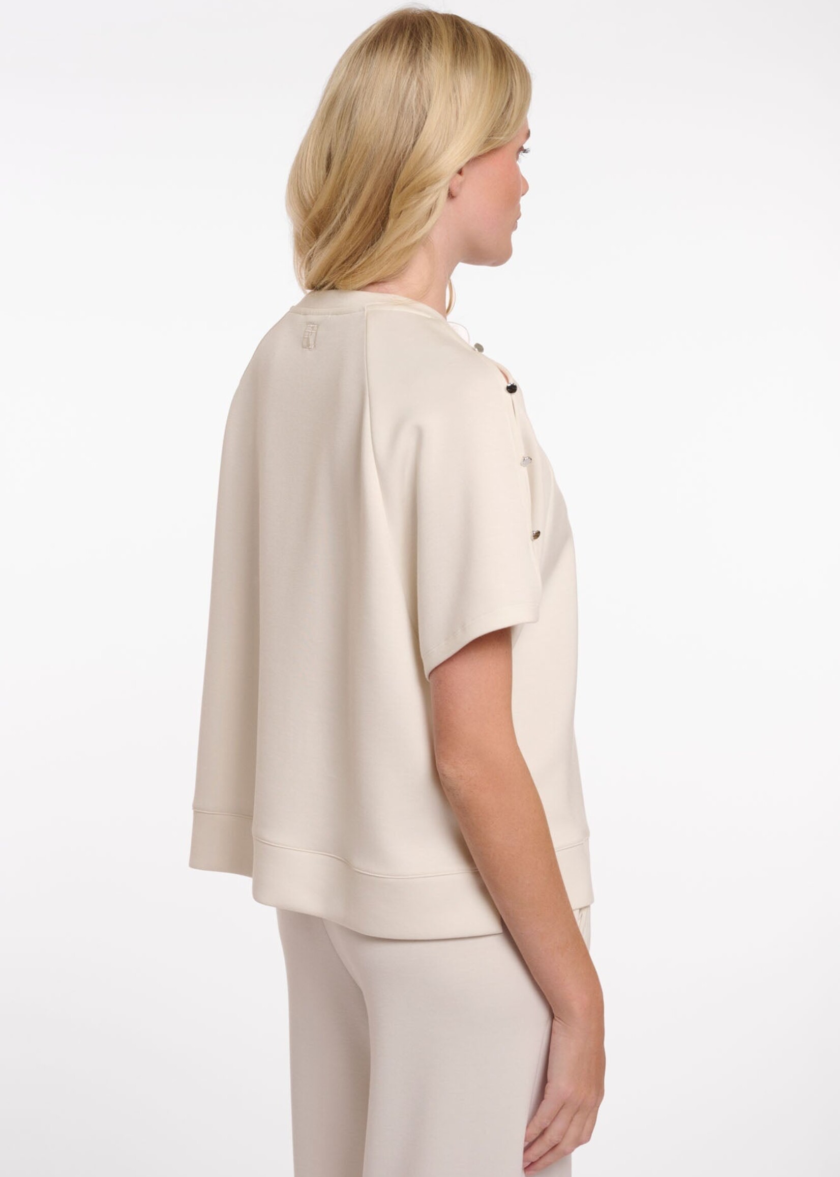 Rino & Pelle Rino & Pelle Tate Half Sleeve Top - Snow White