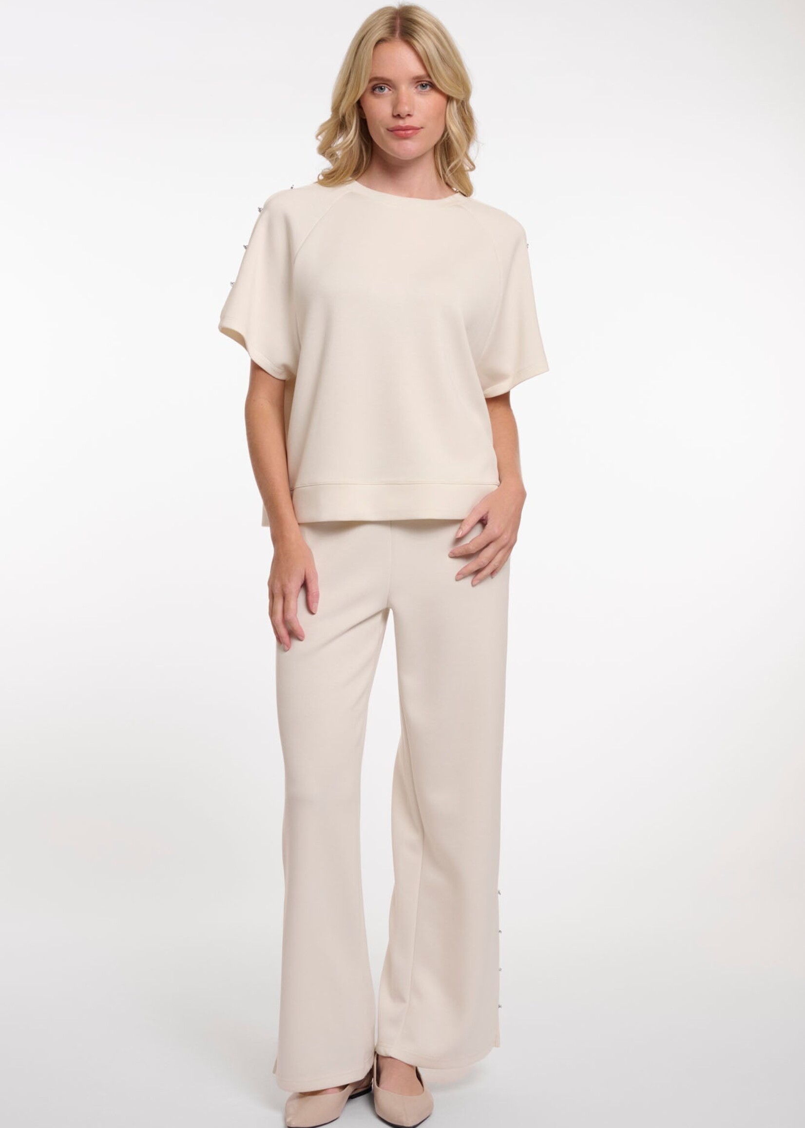 Rino & Pelle Rino & Pelle Tate Half Sleeve Top - Snow White