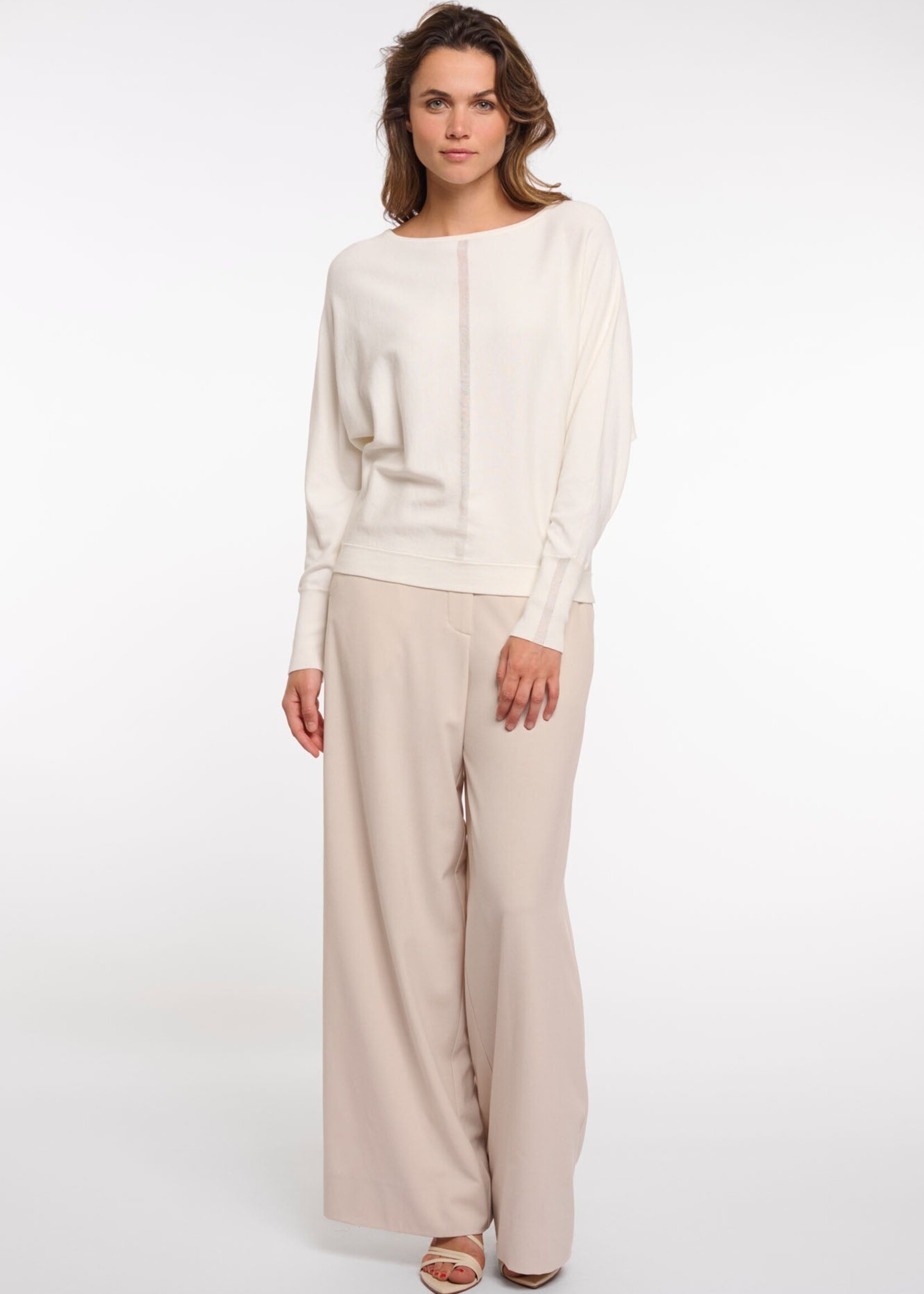 Rino & Pelle Rino & Pelle Viva Pullover W/Slee - Snow White