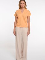Rino & Pelle Rino & Pelle Kallie V-Neck Top - Cantaloupe