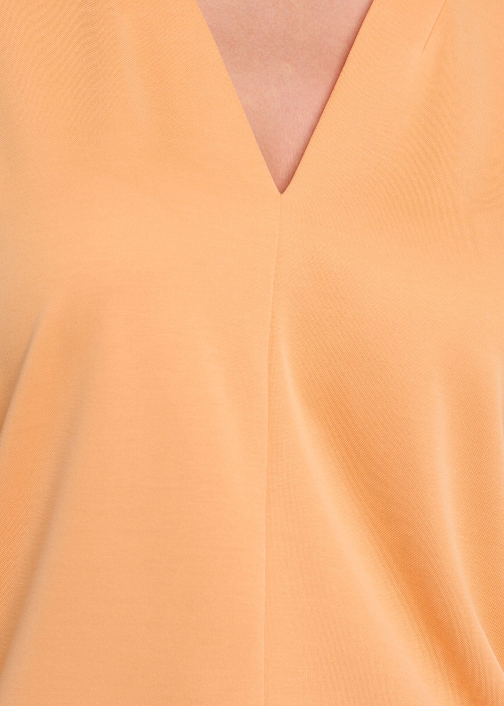 Rino & Pelle Rino & Pelle Kallie V-Neck Top - Cantaloupe