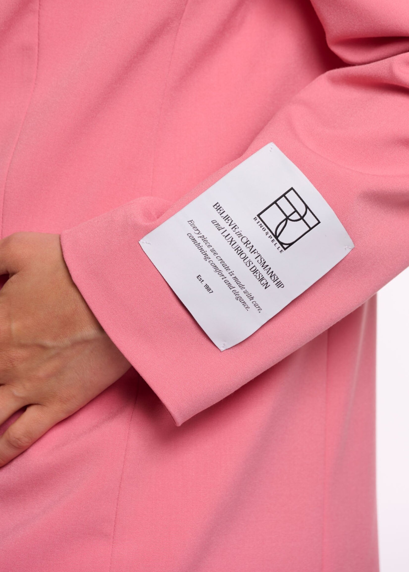 Rino & Pelle Rino & Pelle Blazer Mary À Simple Boutonnage - Confetti Pink