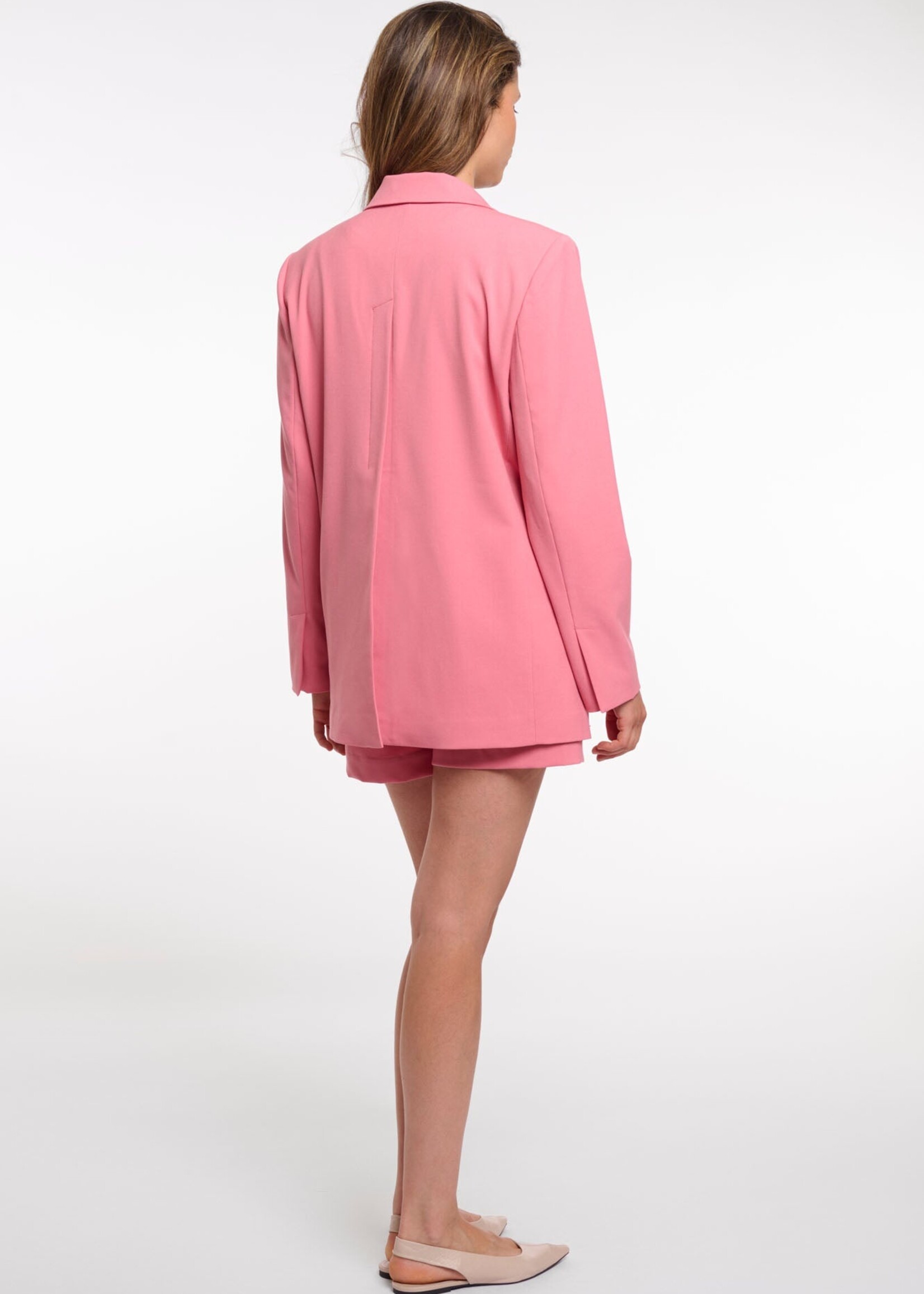 Rino & Pelle Rino & Pelle Blazer Mary À Simple Boutonnage - Confetti Pink