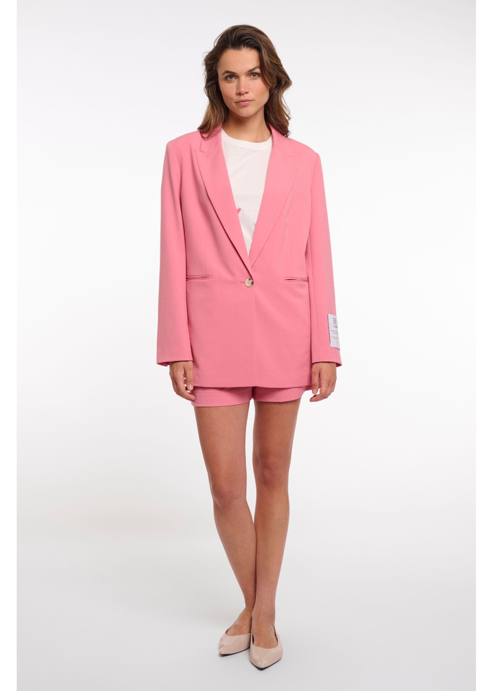 Rino & Pelle Rino & Pelle Mary Single Breasted Blazer - Confetti Pink