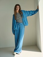 Rino & Pelle Rino & Pelle Veste Zippée Myla - Washed Blue