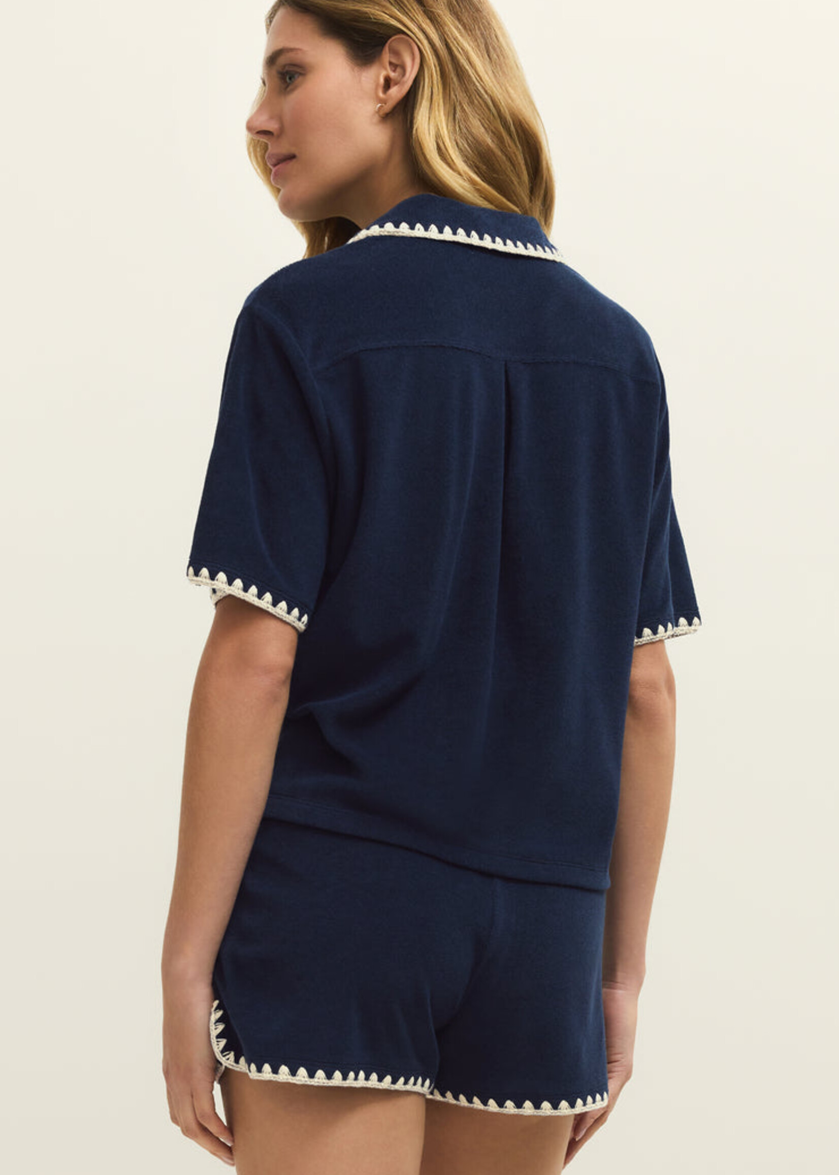 Z-Supply Z-Supply Miles Terry Shirt - Eclipse