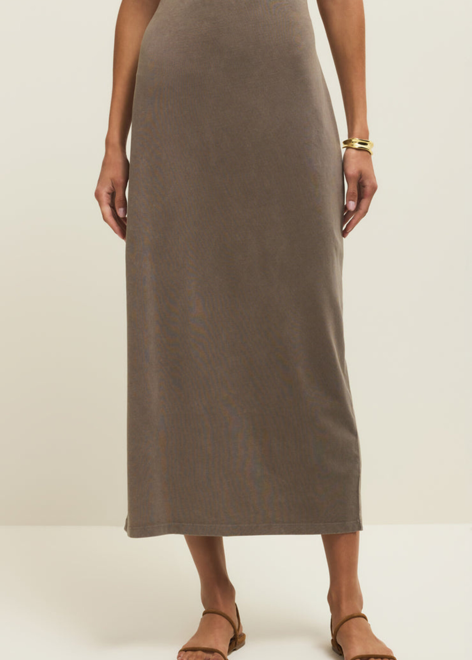 Z-Supply Z-Supply Jupe Midi Gail - Taupe