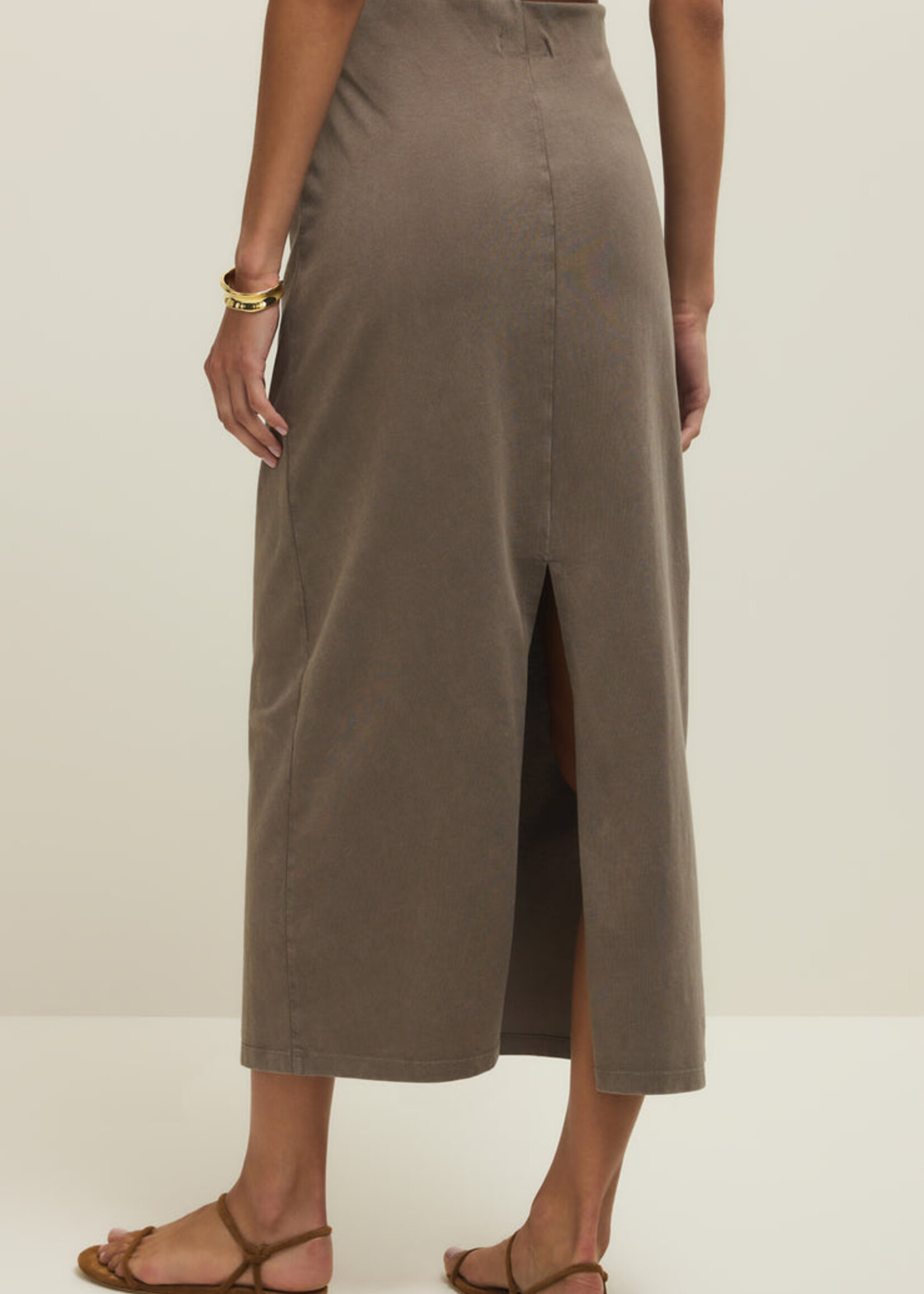 Z-Supply Z-Supply Gail Midi Skirt - Taupe