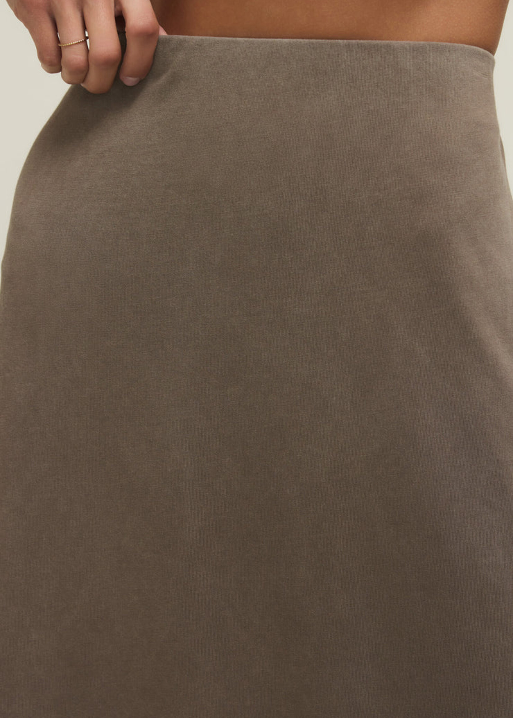 Z-Supply Z-Supply Gail Midi Skirt - Taupe