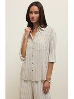 Z-Supply Z-Supply Chemise Rayée Alfie À Boutons - Linen