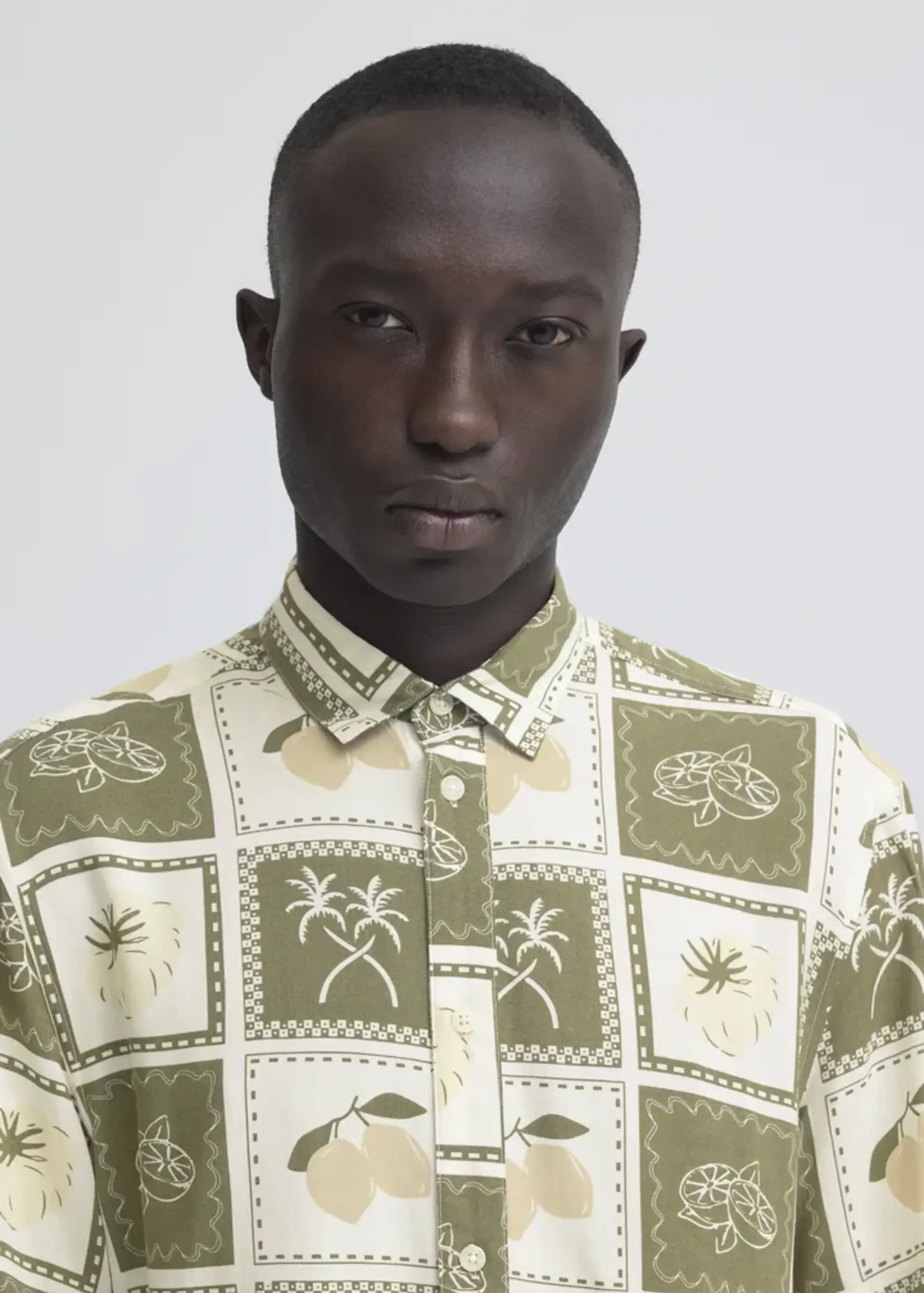 Blend Blend Chemise Aran - Dusty Olive