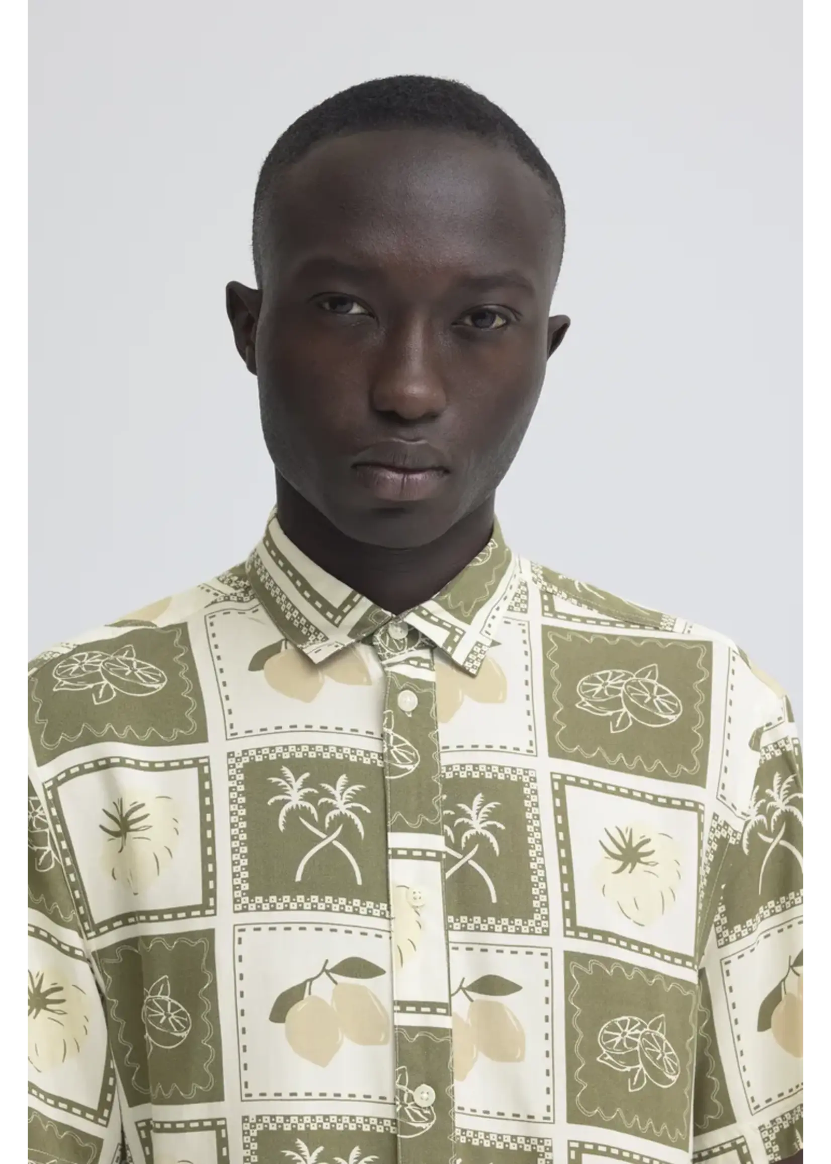 Blend Blend Chemise Aran - Dusty Olive