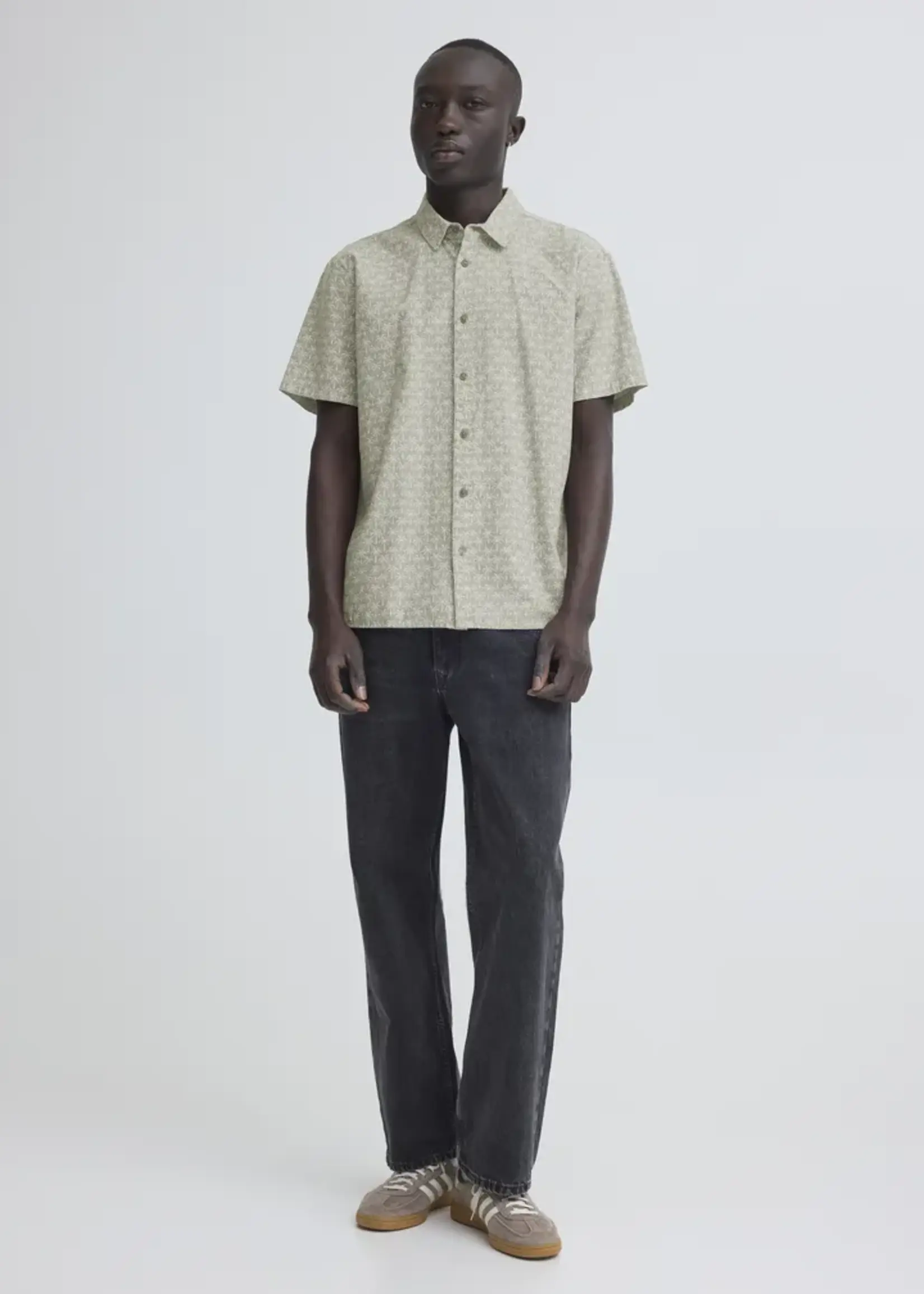 Blend Blend Chemise Imprimée Aban - Dusty Olive