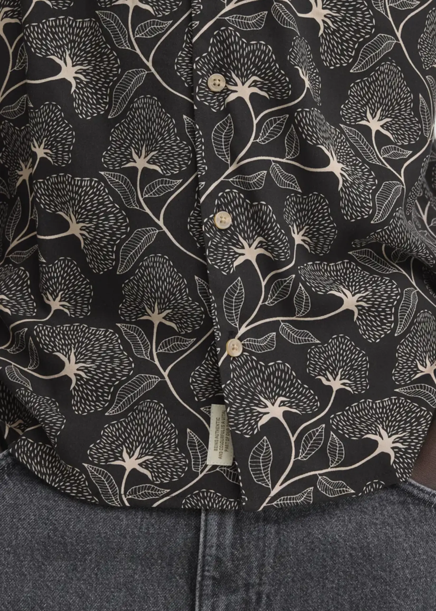 Blend Blend Arian Shirt - Black Beau