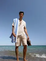 Blend Blend Marco Easy Pull Shorts - Crockery