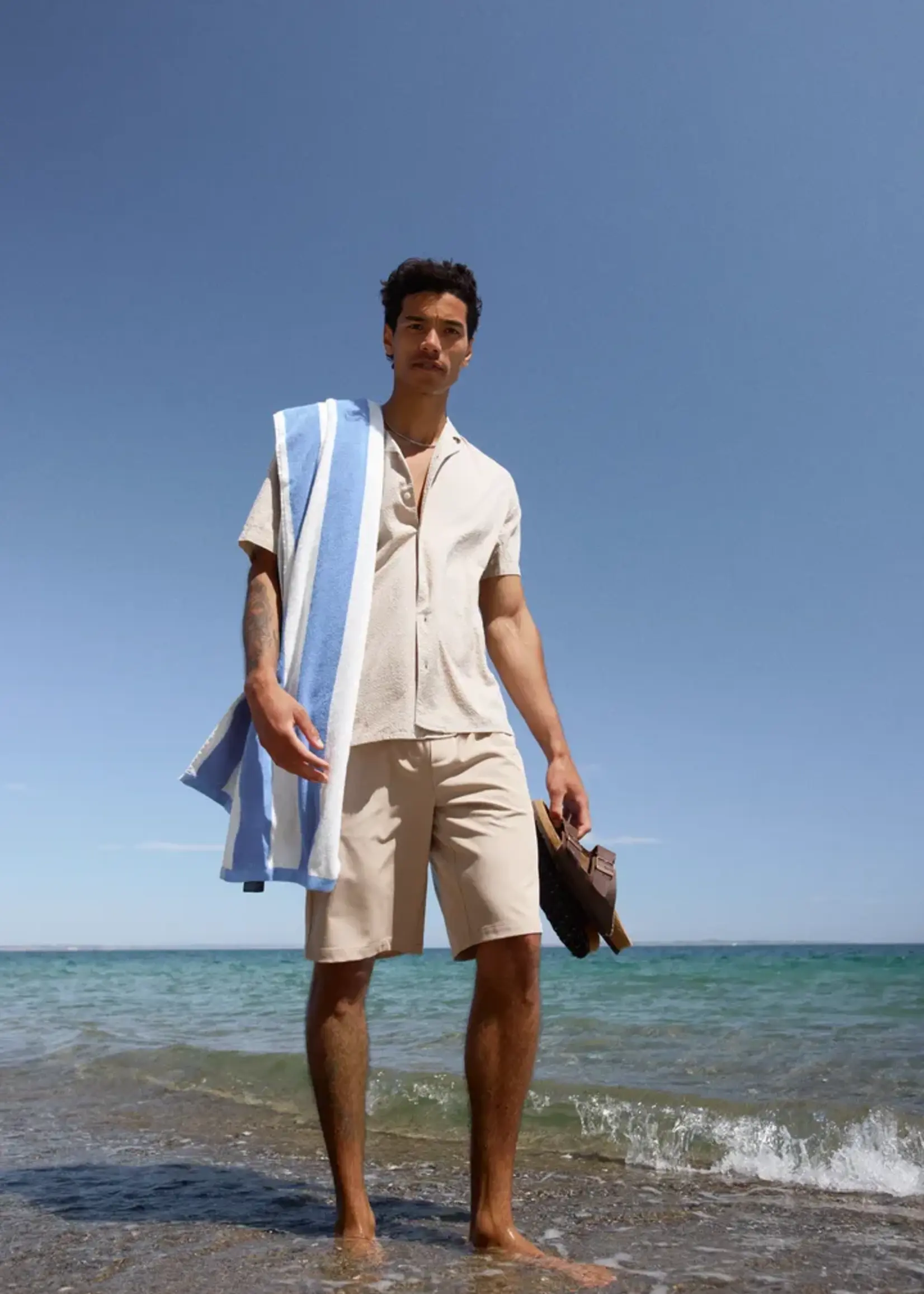 Blend Blend Marco Easy Pull Shorts - Crockery