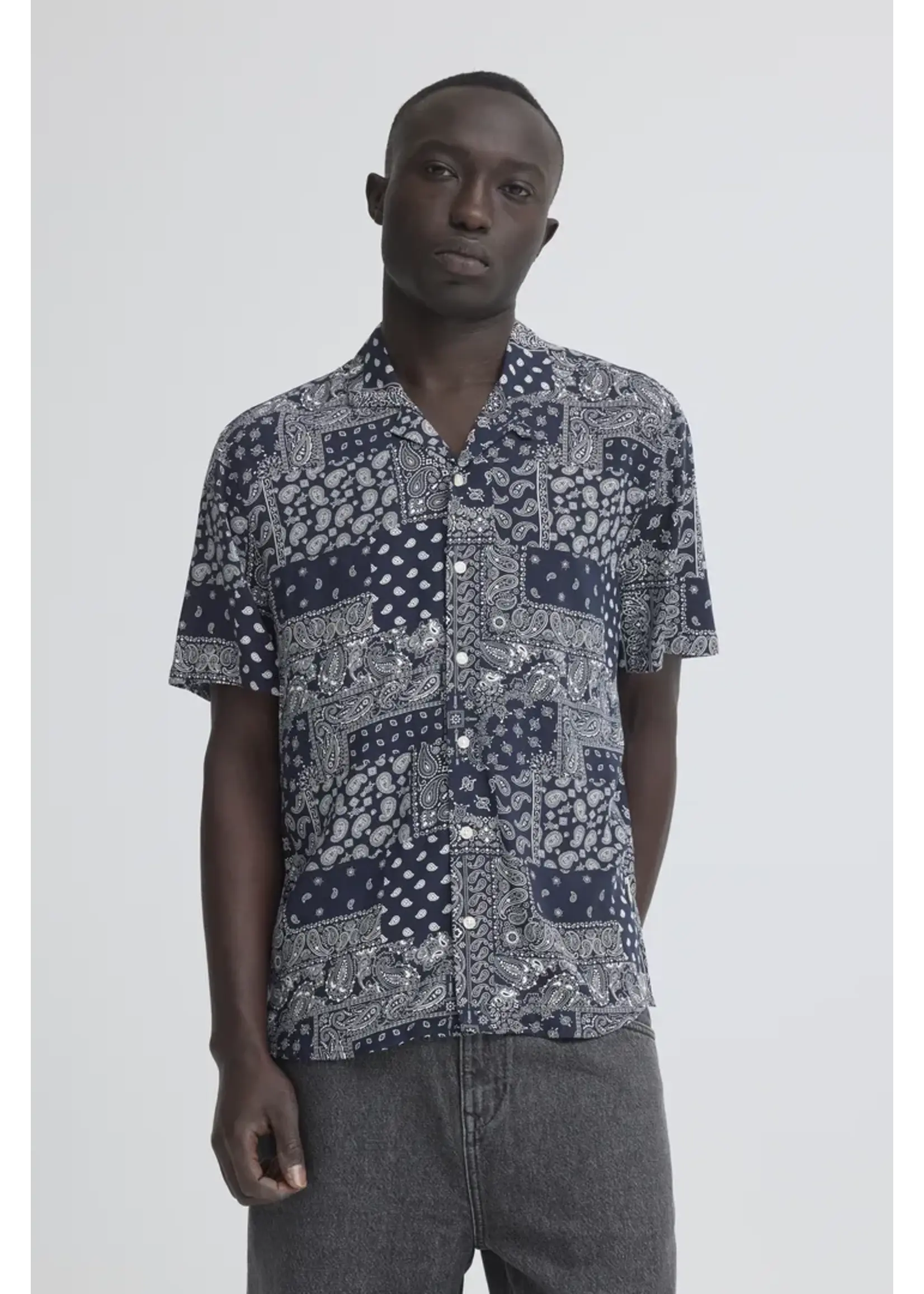 Blend Blend Aslak Shirt Print - Salute