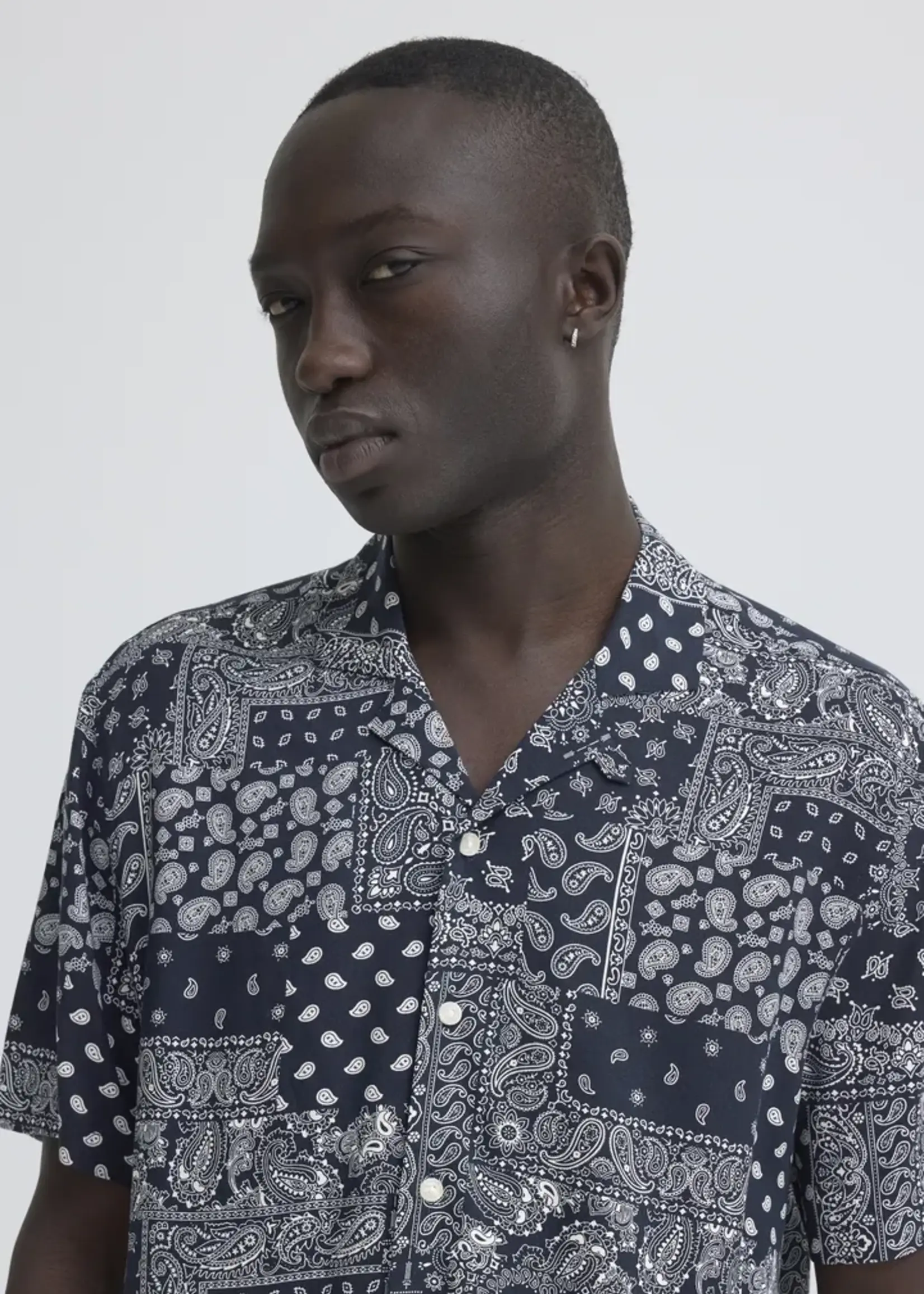 Blend Blend Aslak Shirt Print - Salute