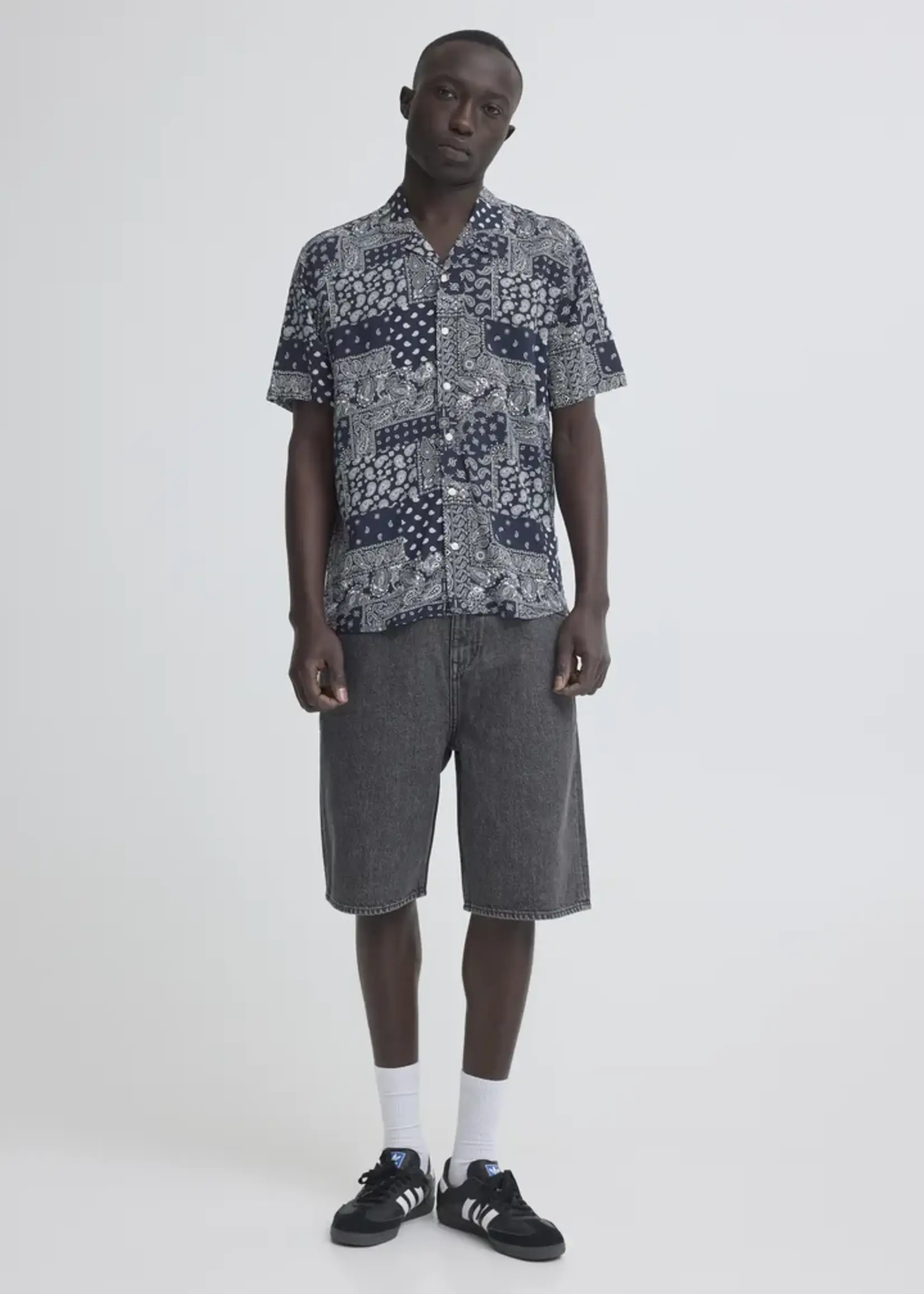 Blend Blend Aslak Shirt Print - Salute