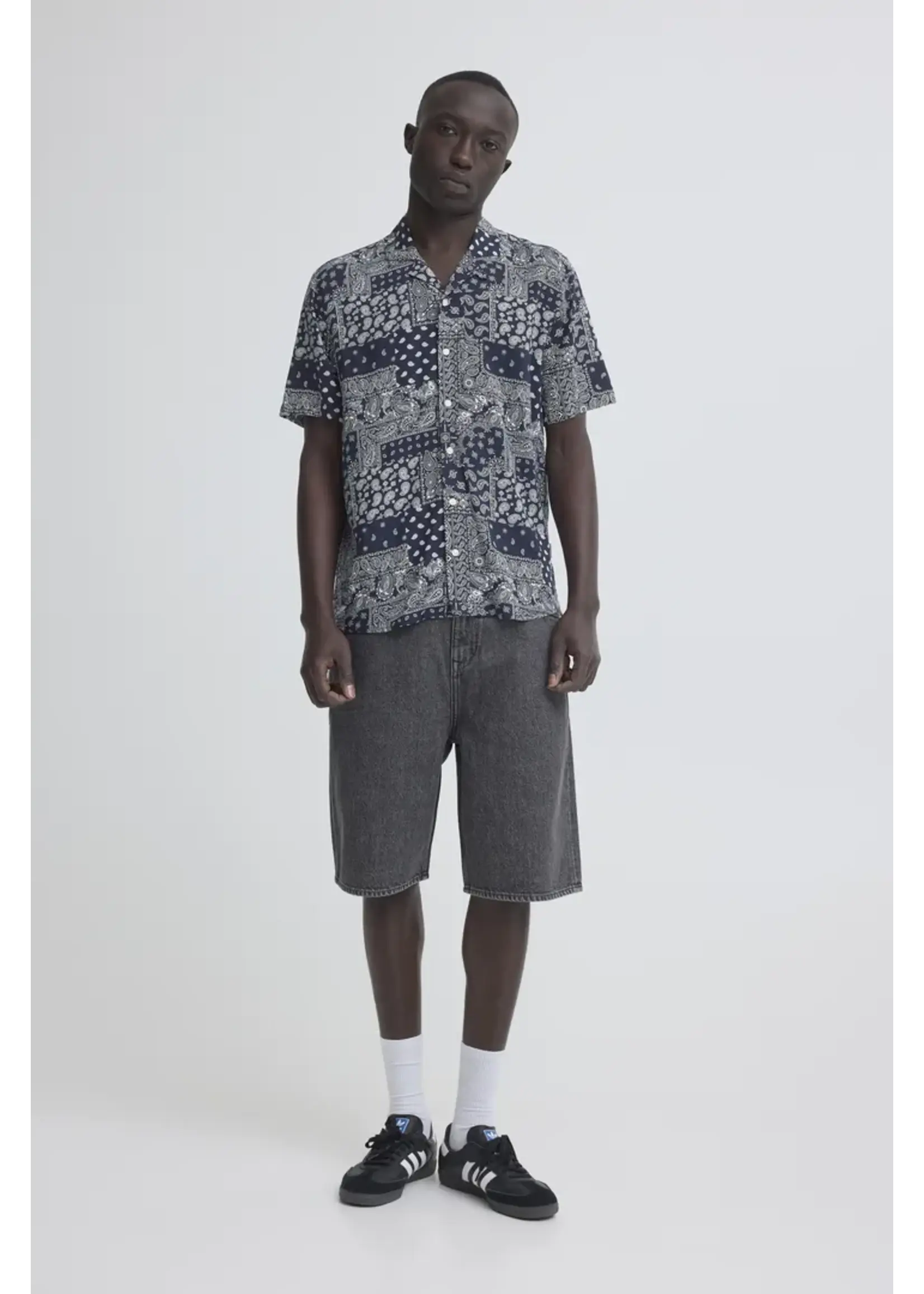Blend Blend Aslak Shirt Print - Salute