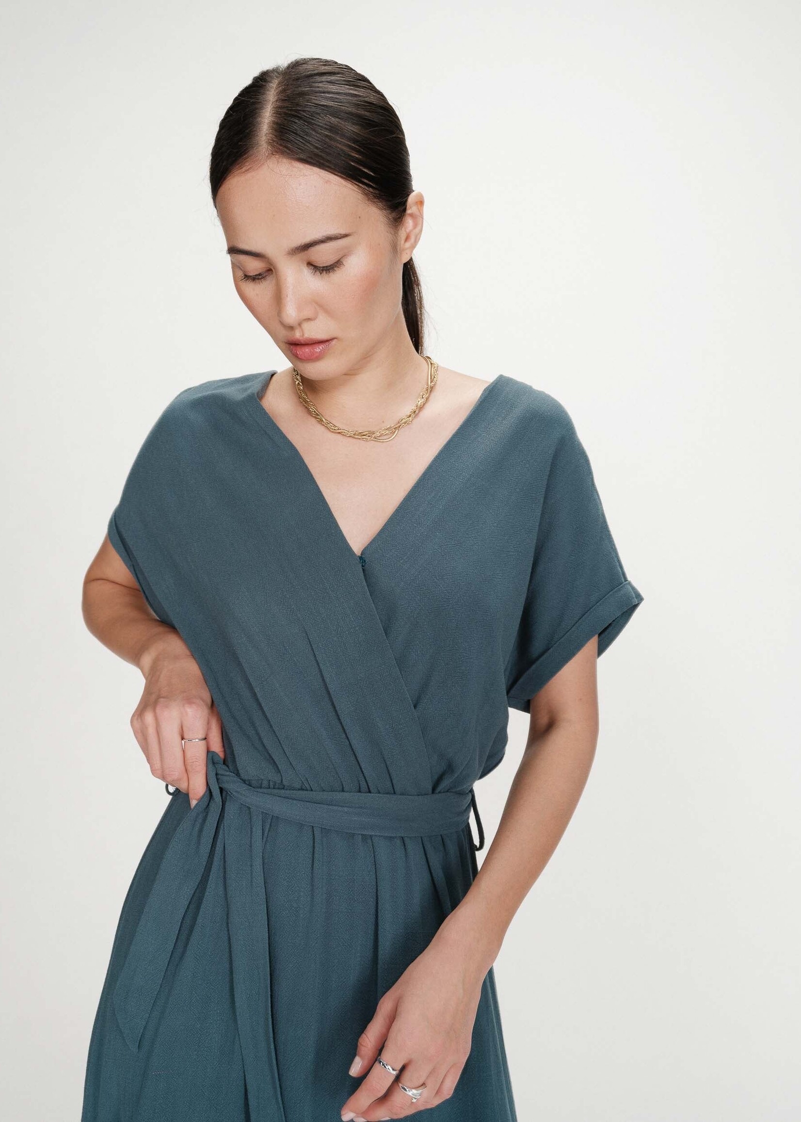 Grace and Mila Grace & Mila Pollen Dress - Emeraude