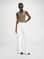 Grace and Mila Grace & Mila Pompon Jean - White