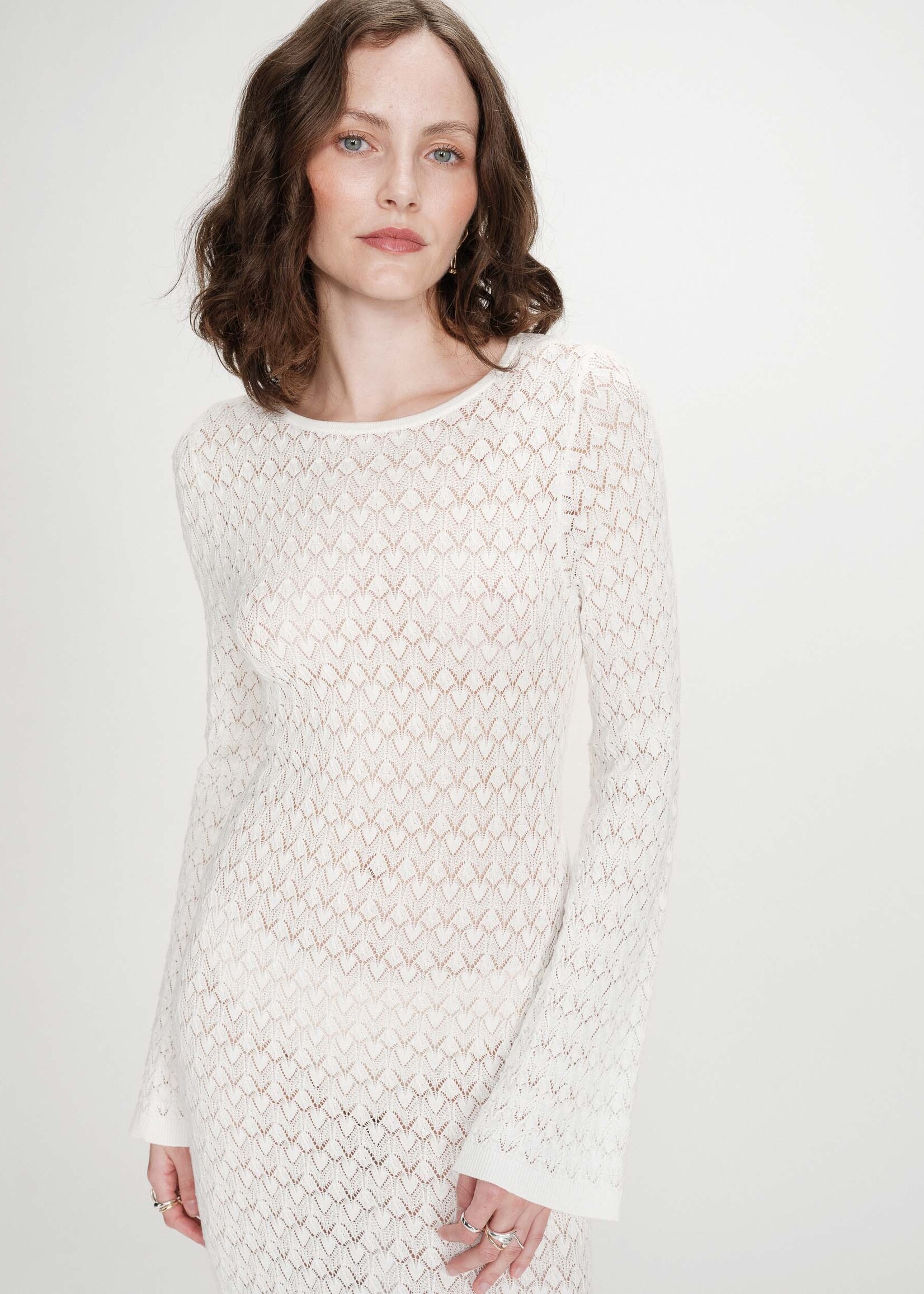 Grace and Mila Grace & Mila Verdad Dress - Ecru