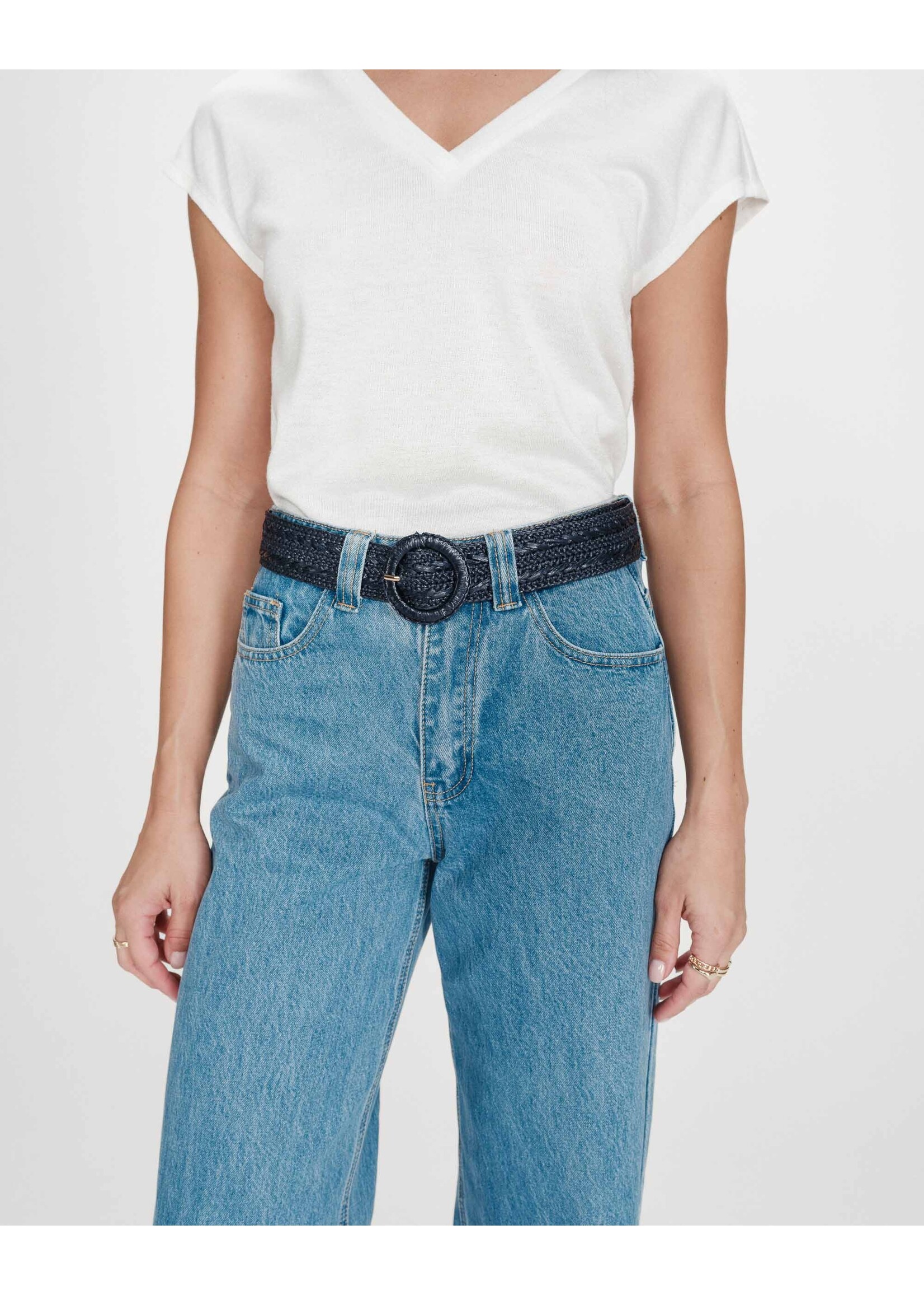 Grace and Mila Grace & Mila Varelle Belt - Marine
