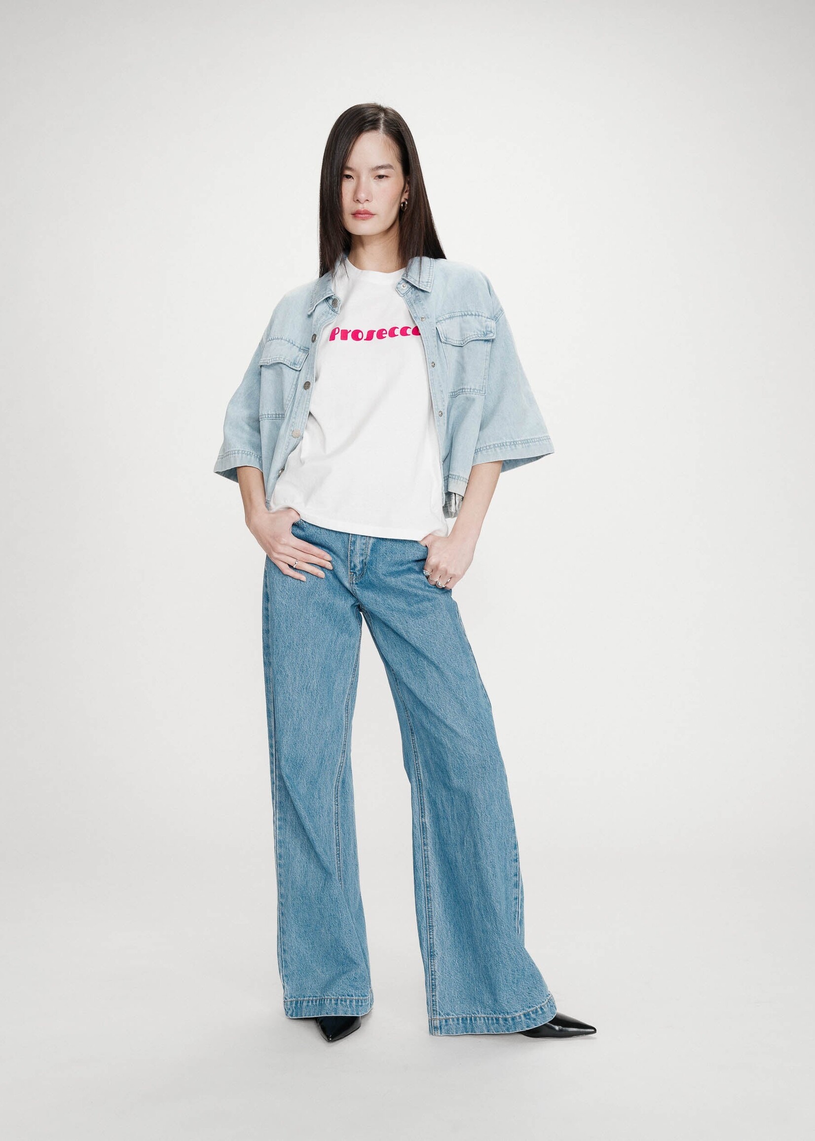 Grace and Mila Grace & Mila Vico T-Shirt - Fuchsia