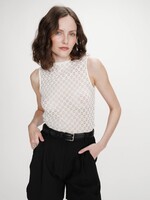 Grace and Mila Grace & Mila Vintie Lace T-Shirt - Ivory