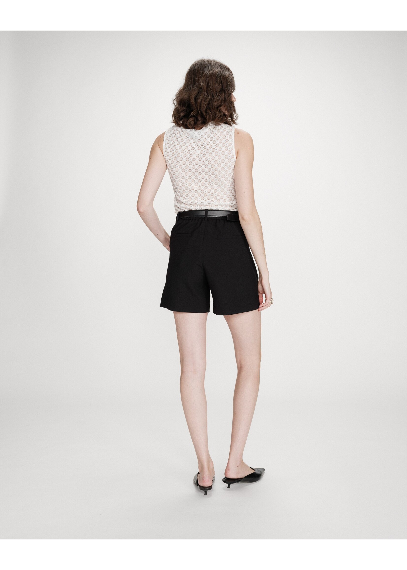 Grace and Mila Grace & Mila T-Shirt Vintie Lace - Ivory