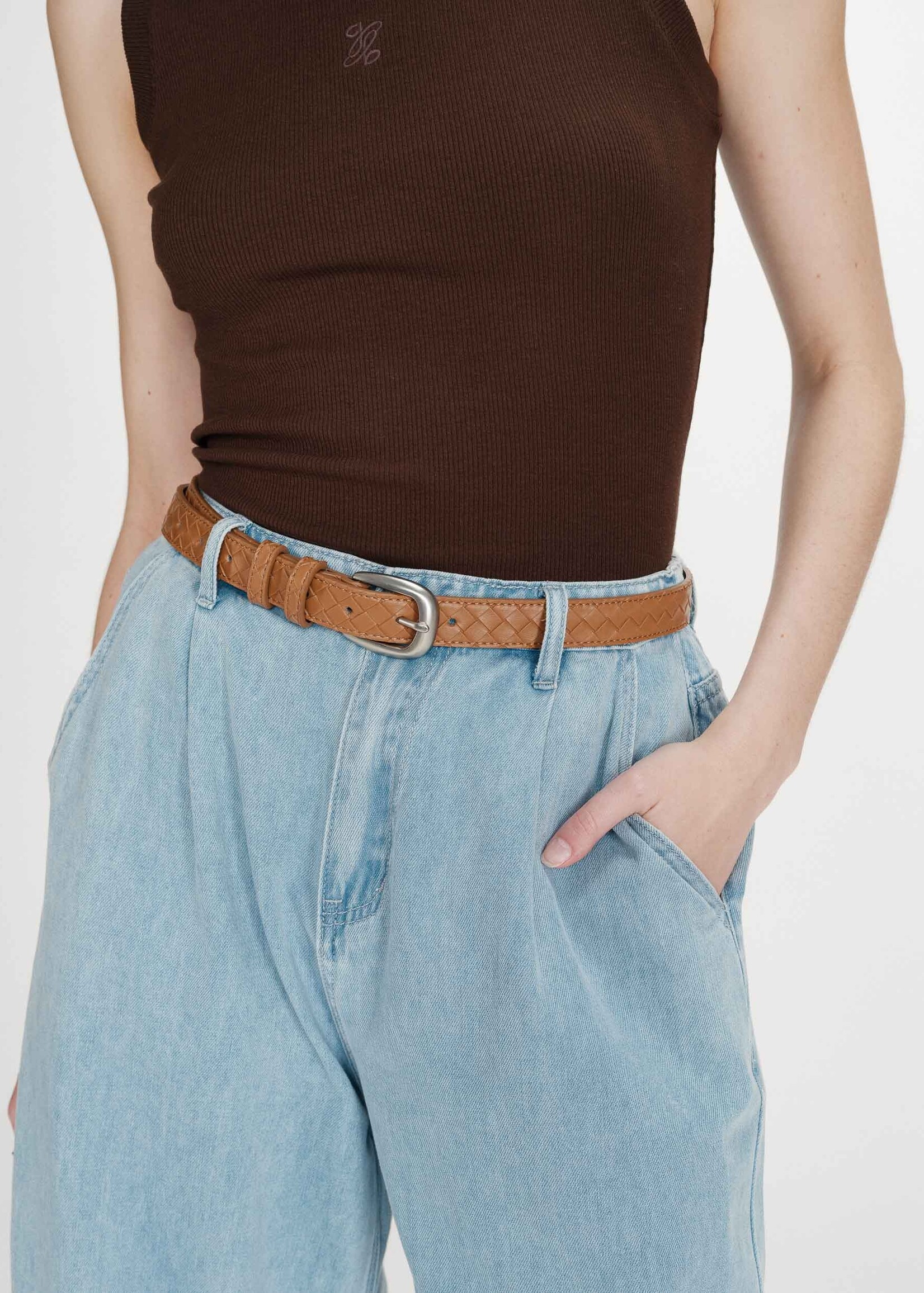 Grace and Mila Grace & Mila Villette Belt - Ocher