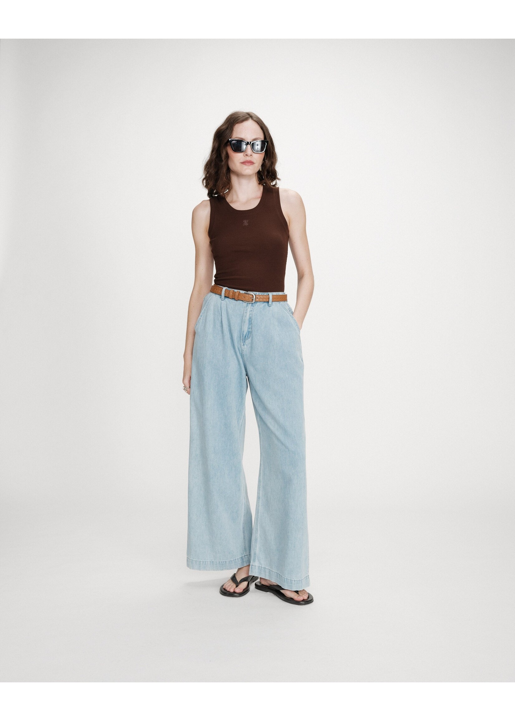 Grace and Mila Grace & Mila Villette Belt - Ocher