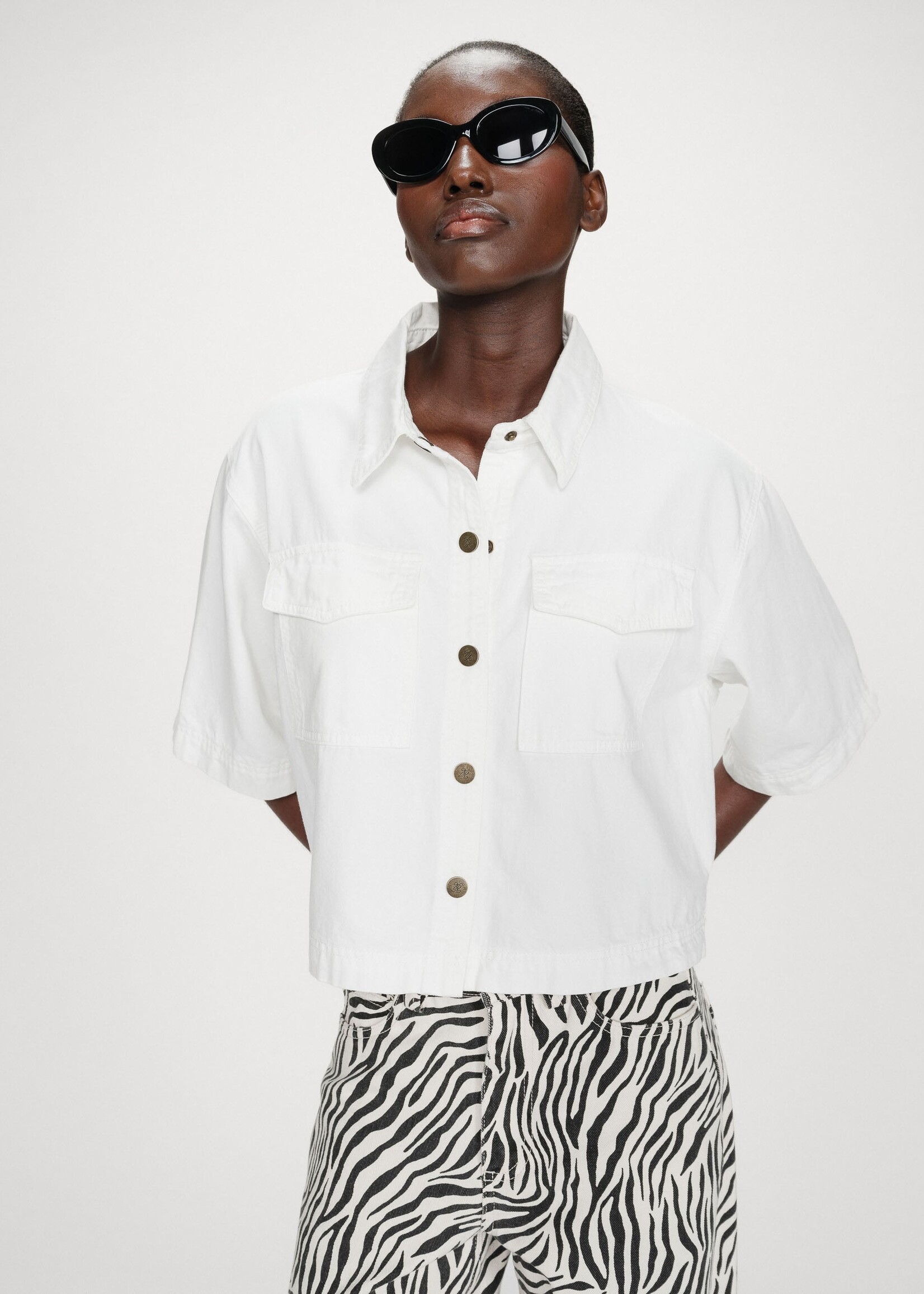 Grace and Mila Grace & Mila Vita Shirt - White