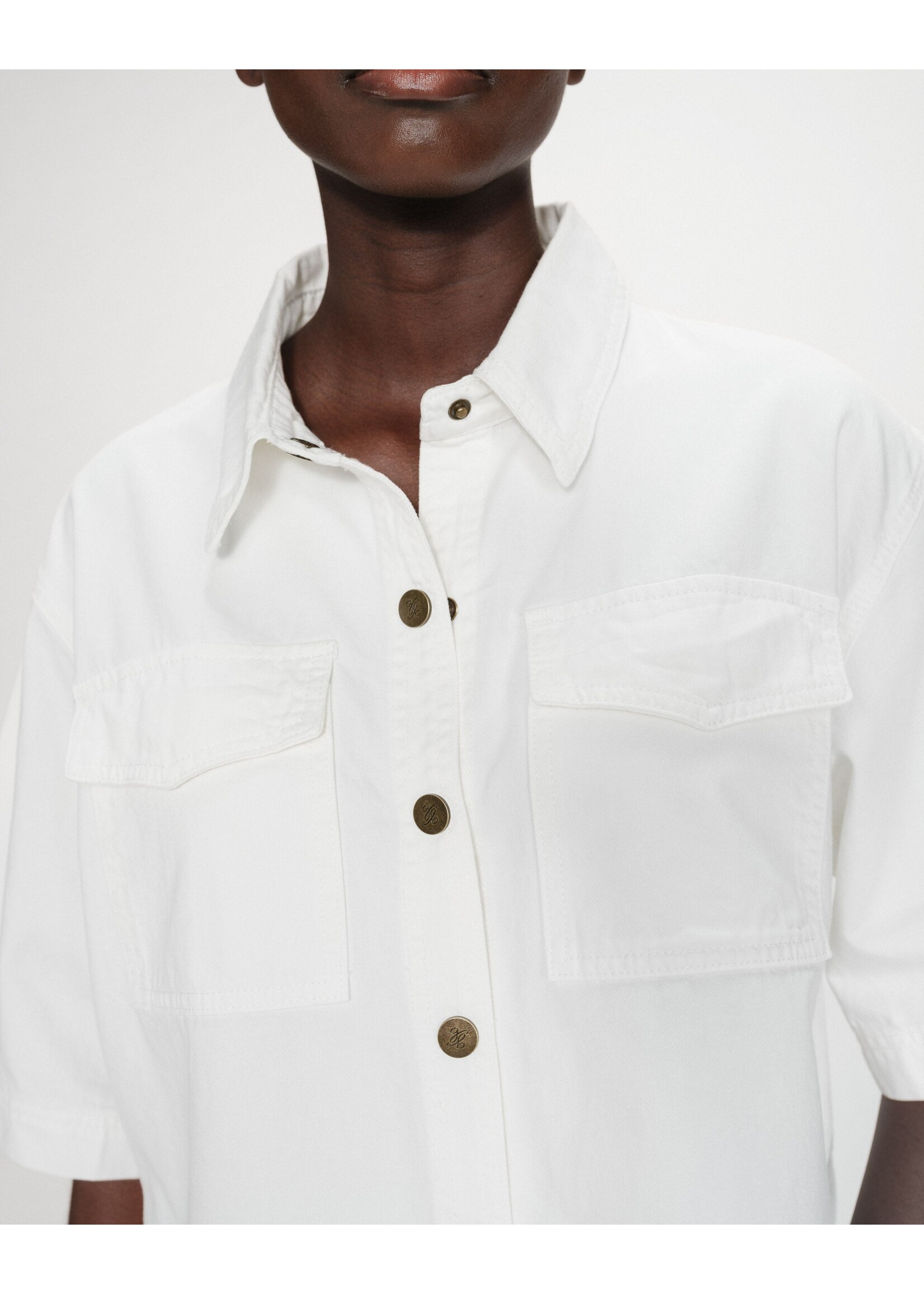 Grace and Mila Grace & Mila Vita Shirt - White