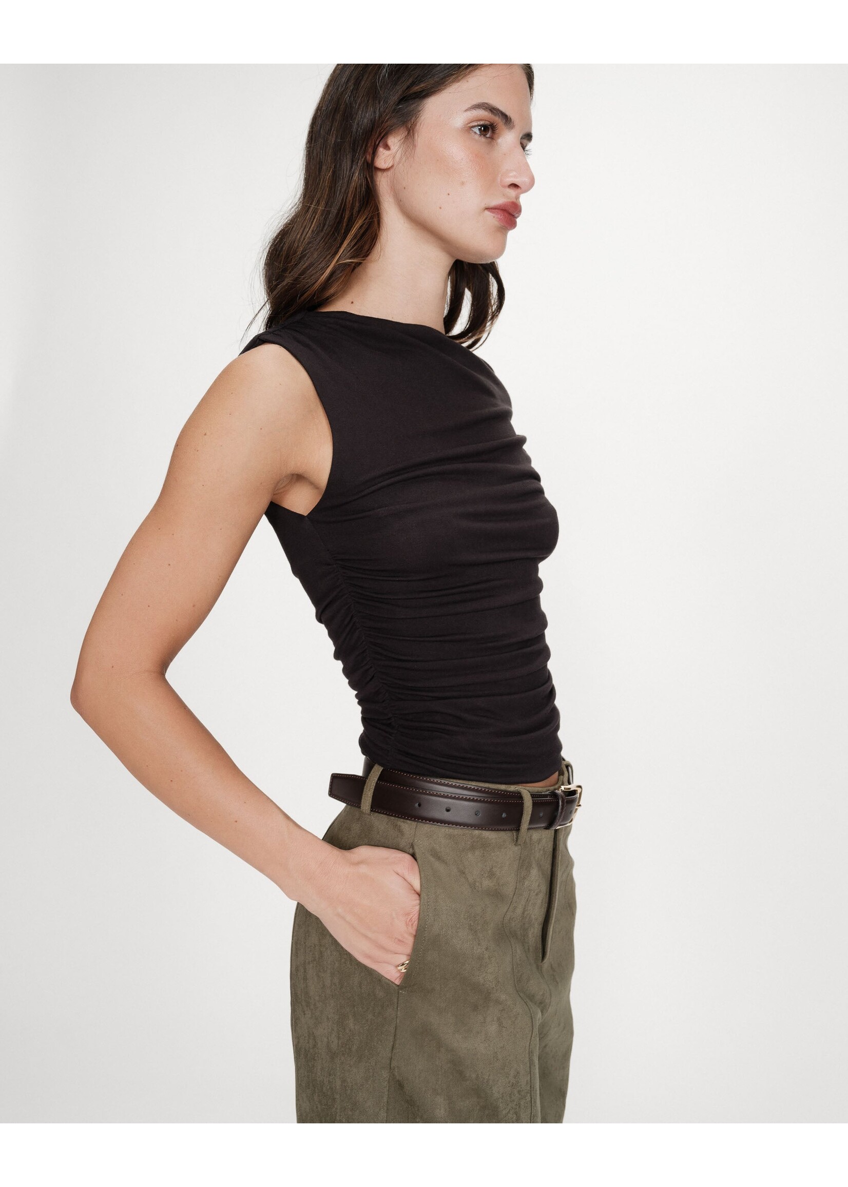 Grace and Mila Grace & Mila Vodia Top - Black