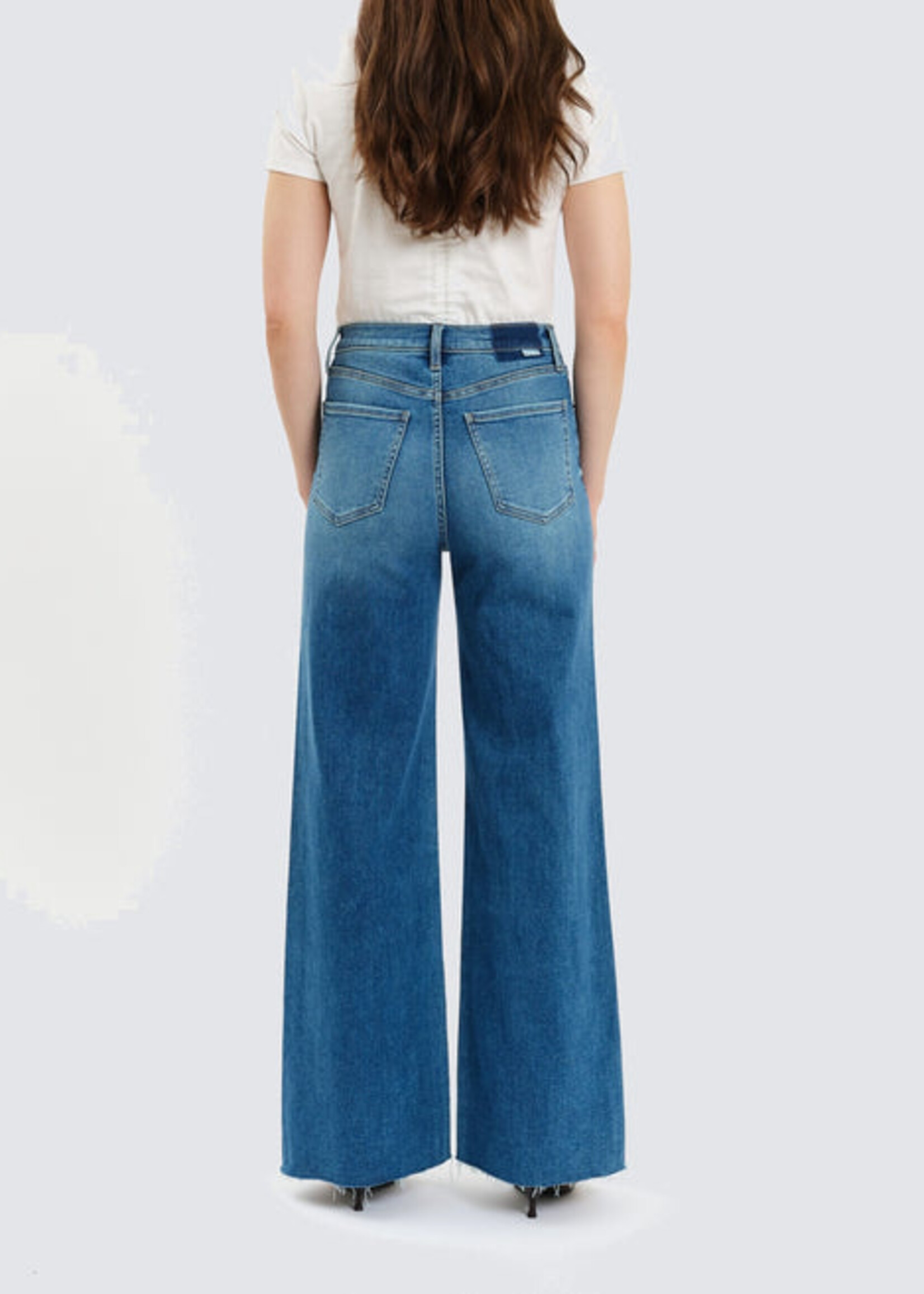 Daze Daze Far Out Jambes Larges - New Indigo