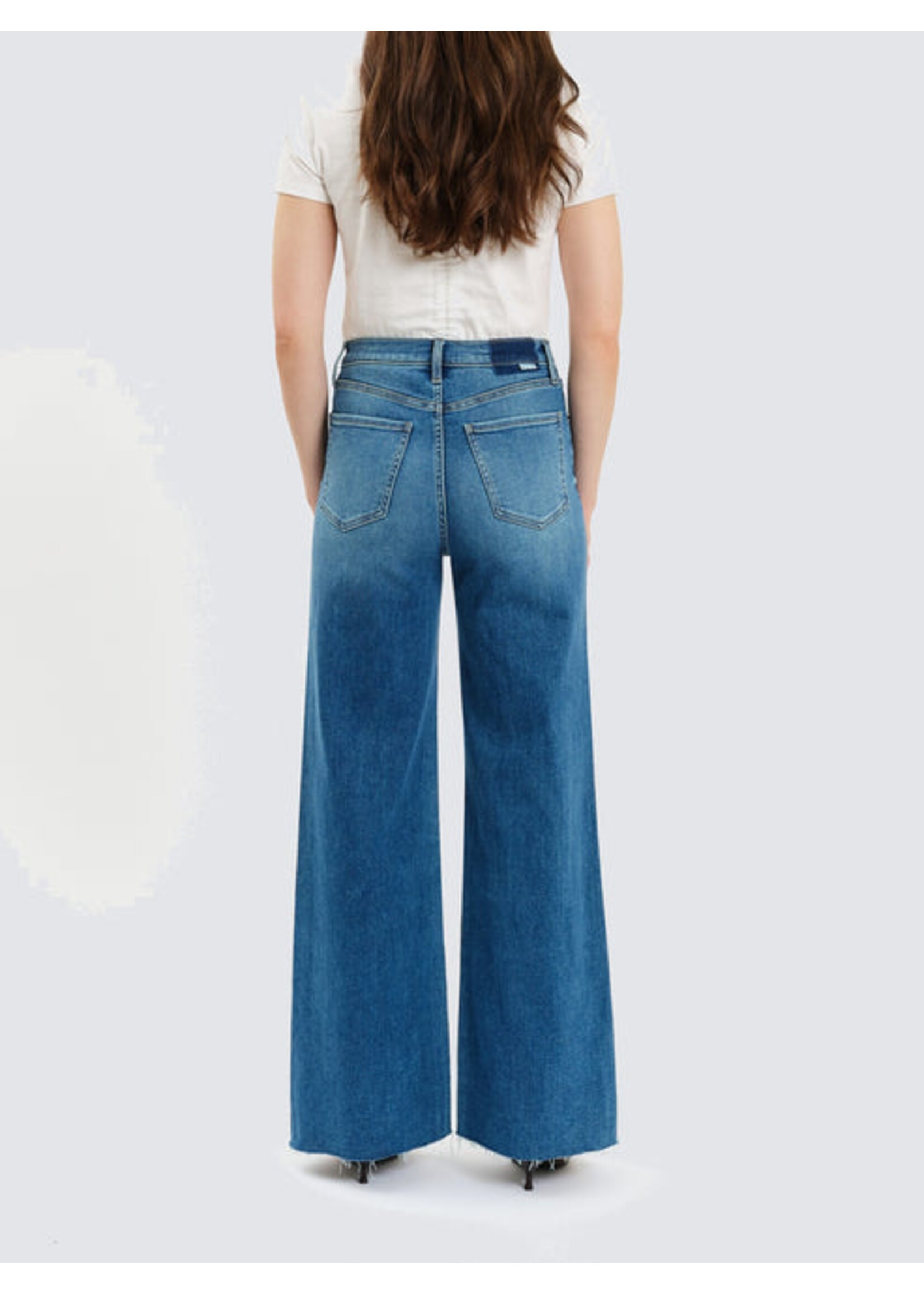 Daze Daze Far Out Jambes Larges - New Indigo