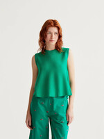 Compañía Fantástica Compañía Fantástica Basic Knit Top - Green