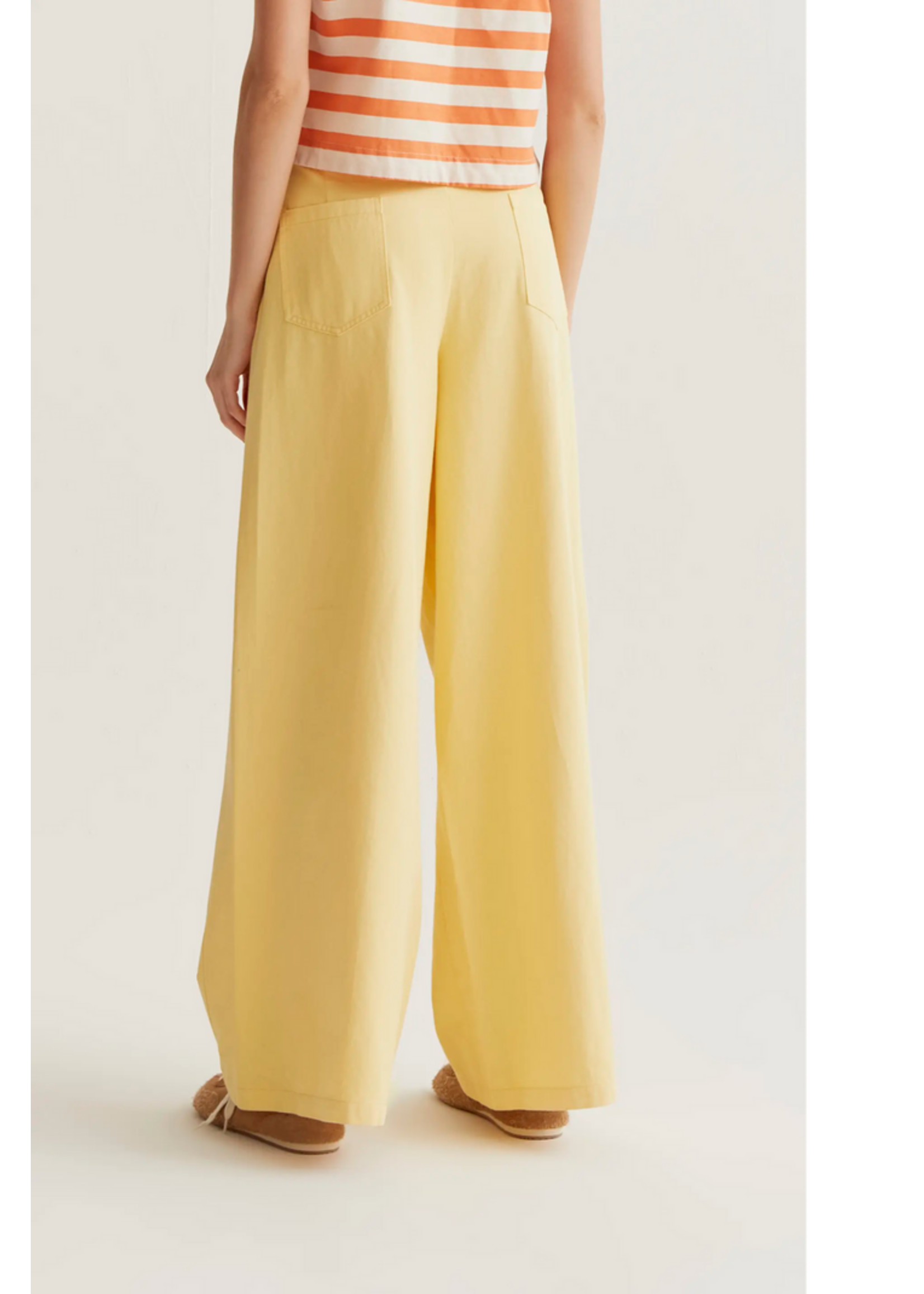 Compañía Fantástica Compañía Fantástica Wide-Leg Trousers - Yellow