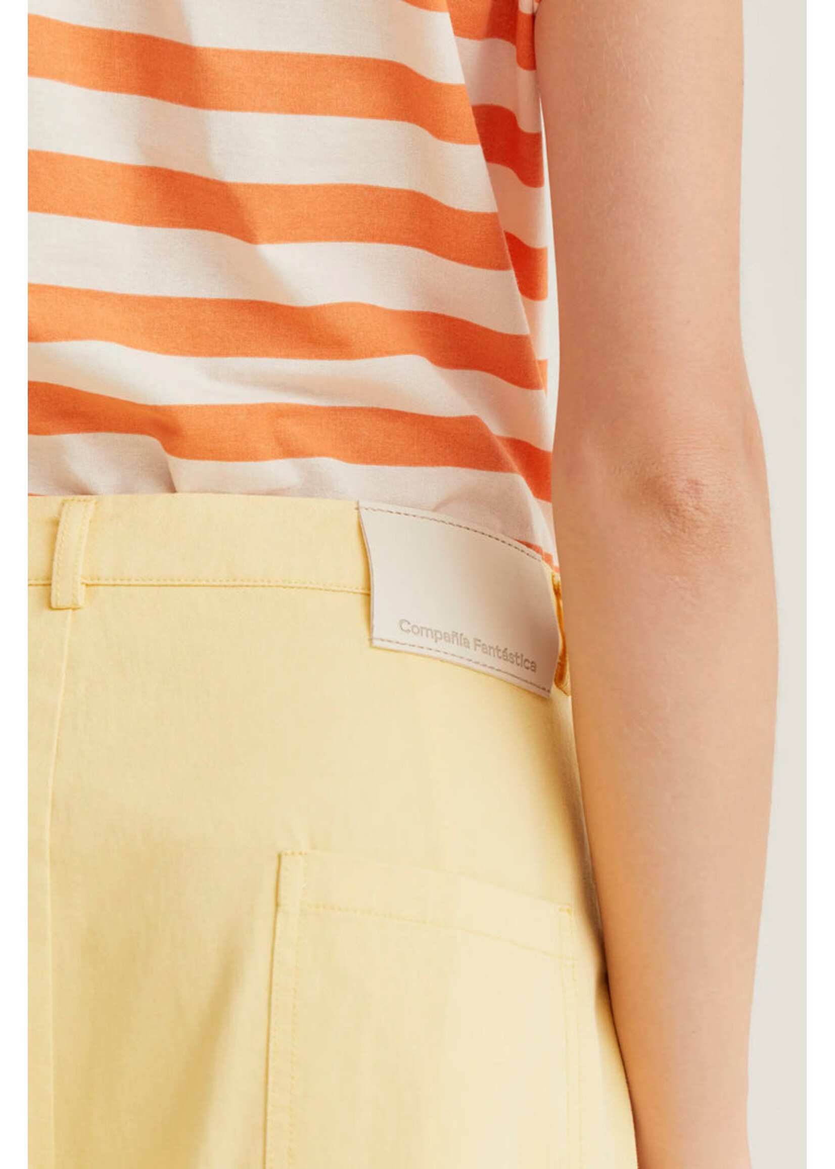 Compañía Fantástica Compañía Fantástica Wide-Leg Trousers - Yellow