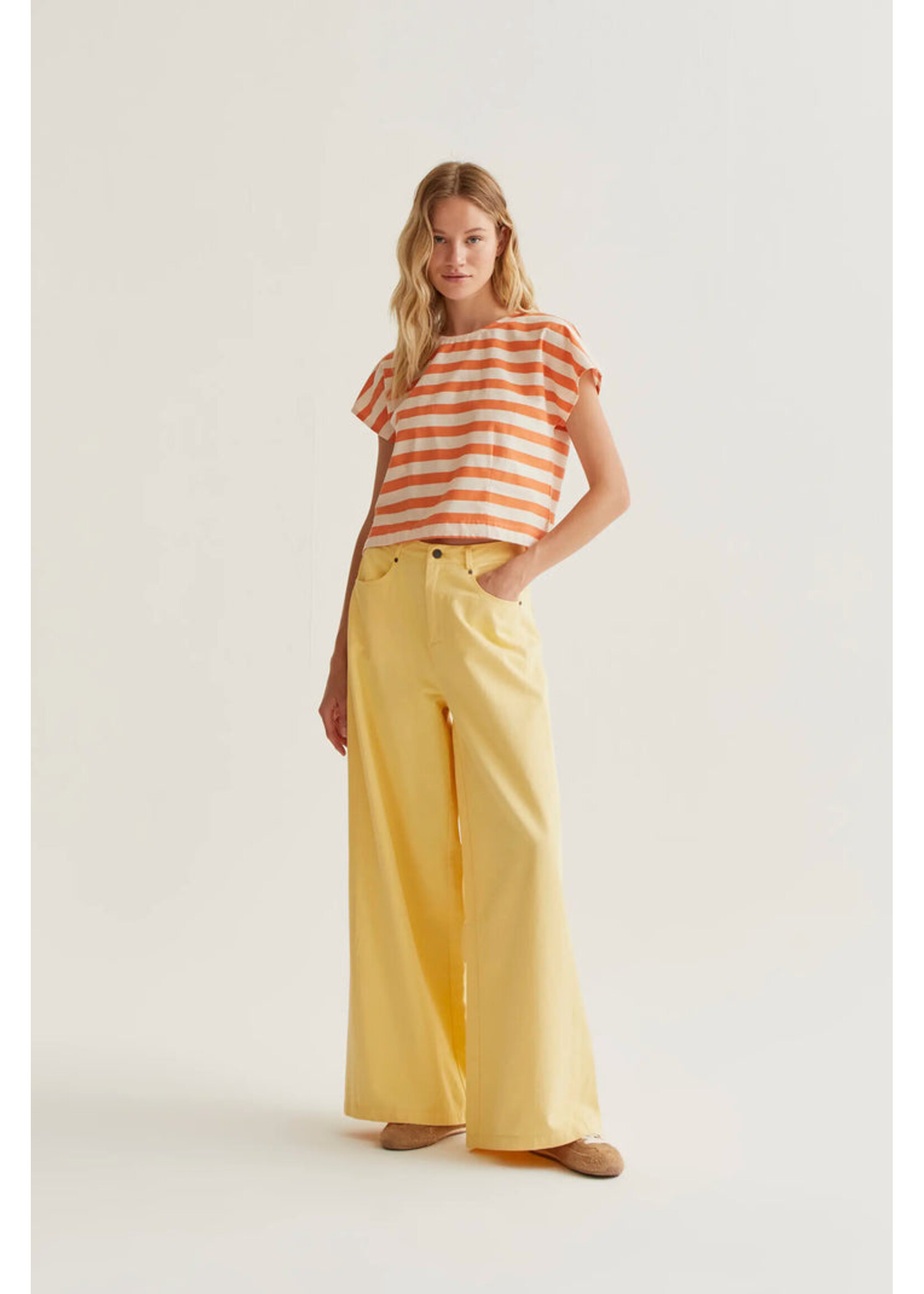Compañía Fantástica Compañía Fantástica Wide-Leg Trousers - Yellow