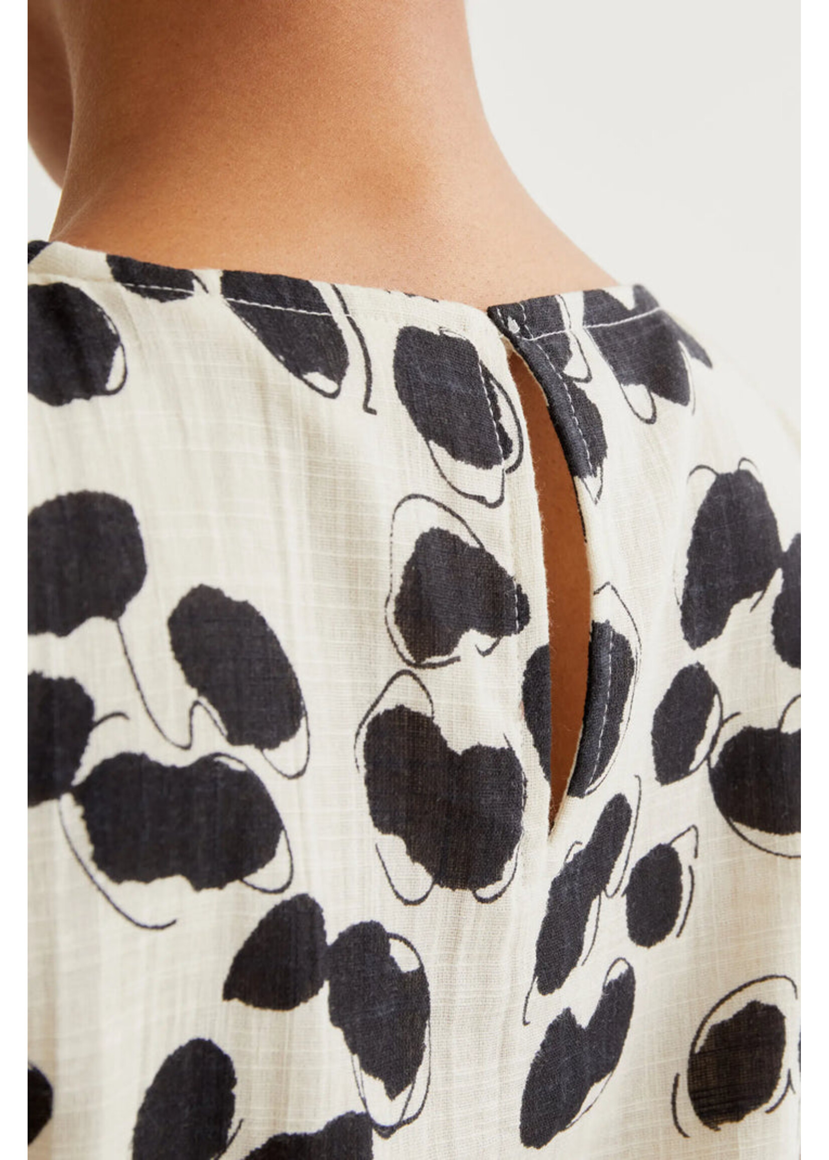 Compañía Fantástica  Compañía Fantástica Dalmatian Print Midi Dress - Dalmatian