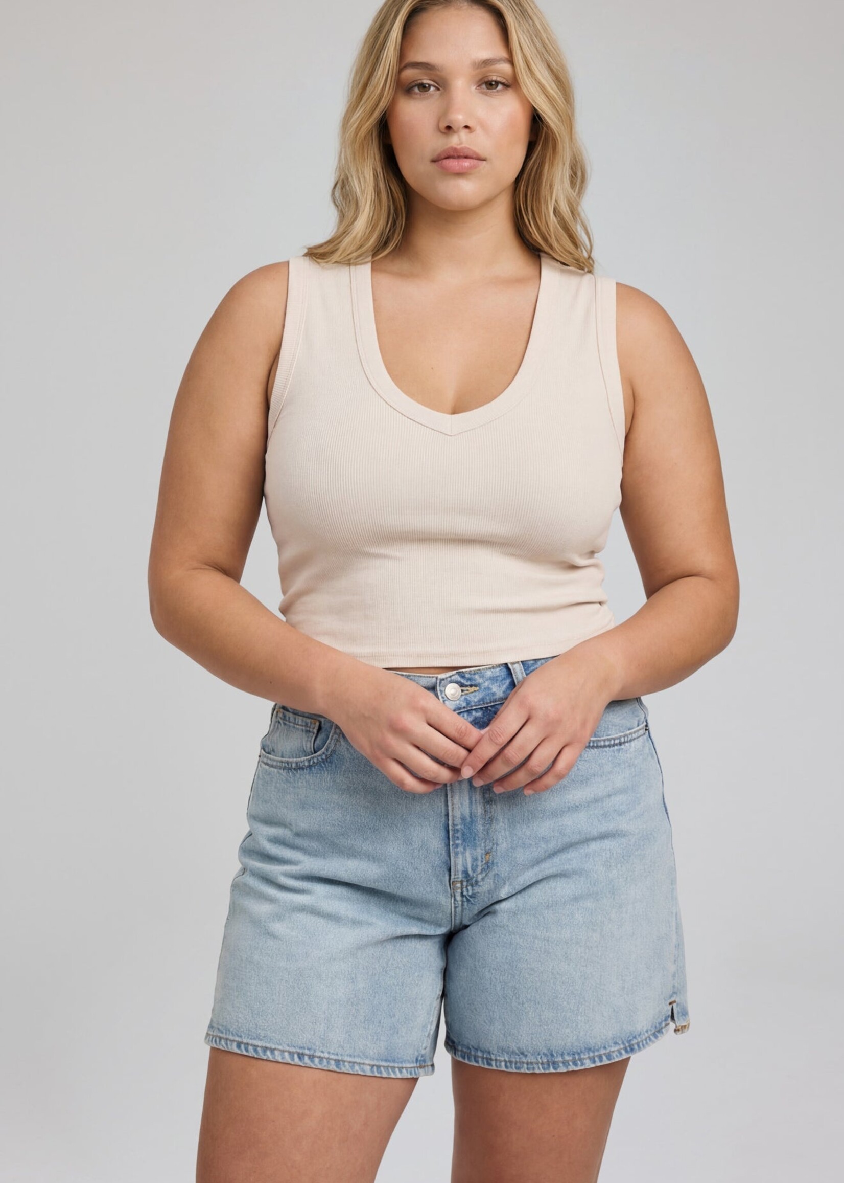 Gentle Fawn Crawford Tank Top - Alabaster