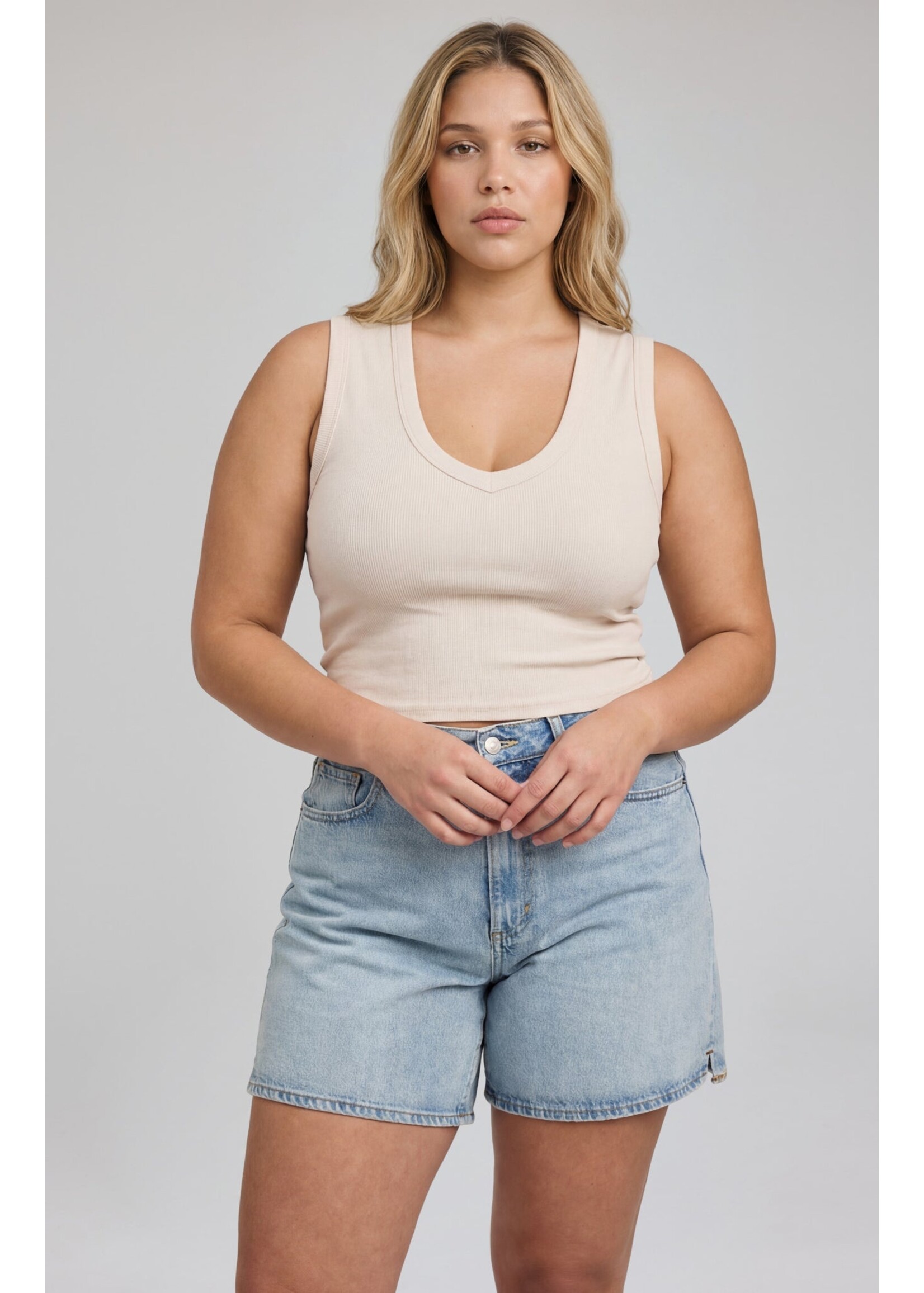 Gentle Fawn Crawford Tank Top - Alabaster