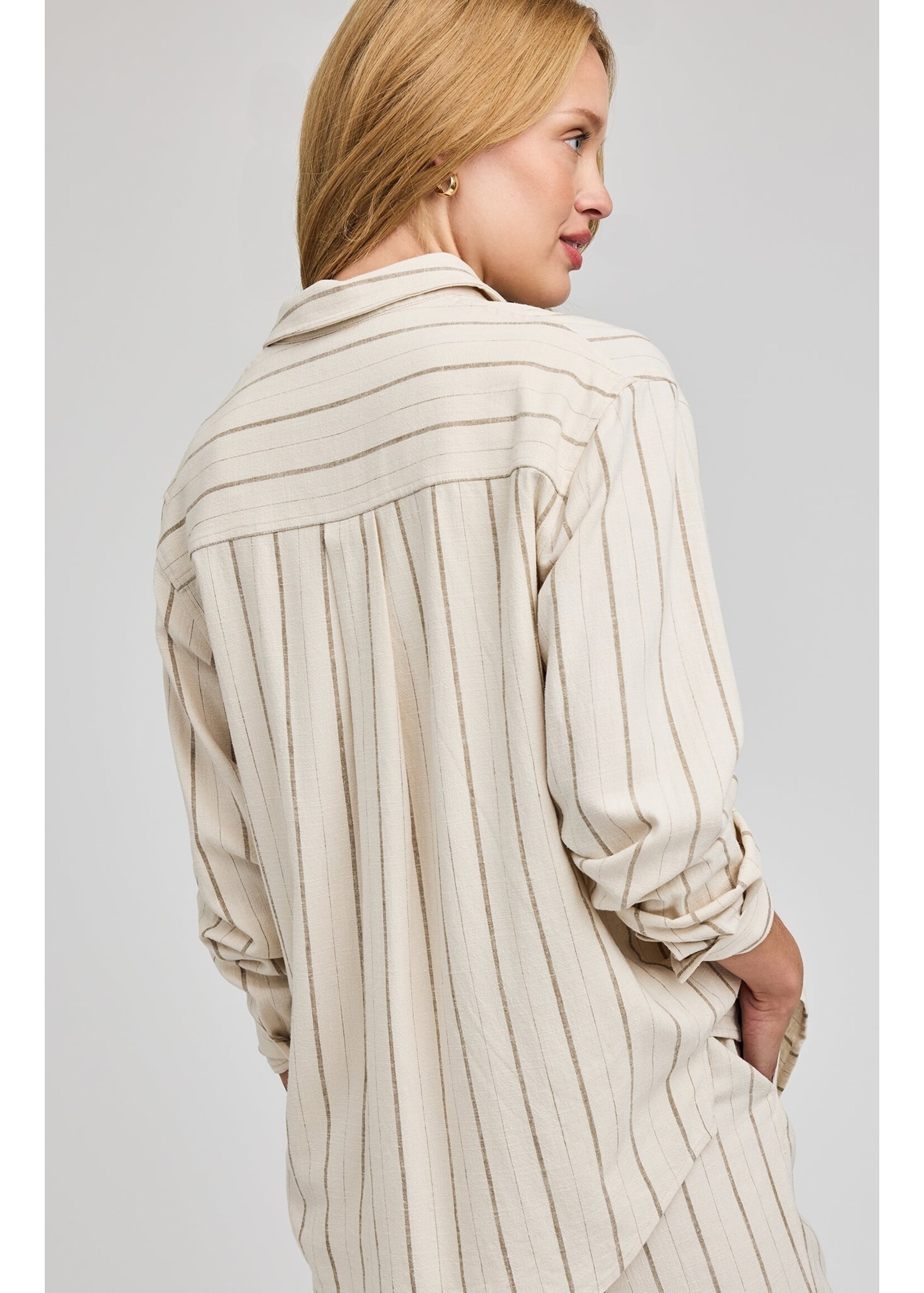 Gentle Fawn Chemise Portia - Linen Stripe