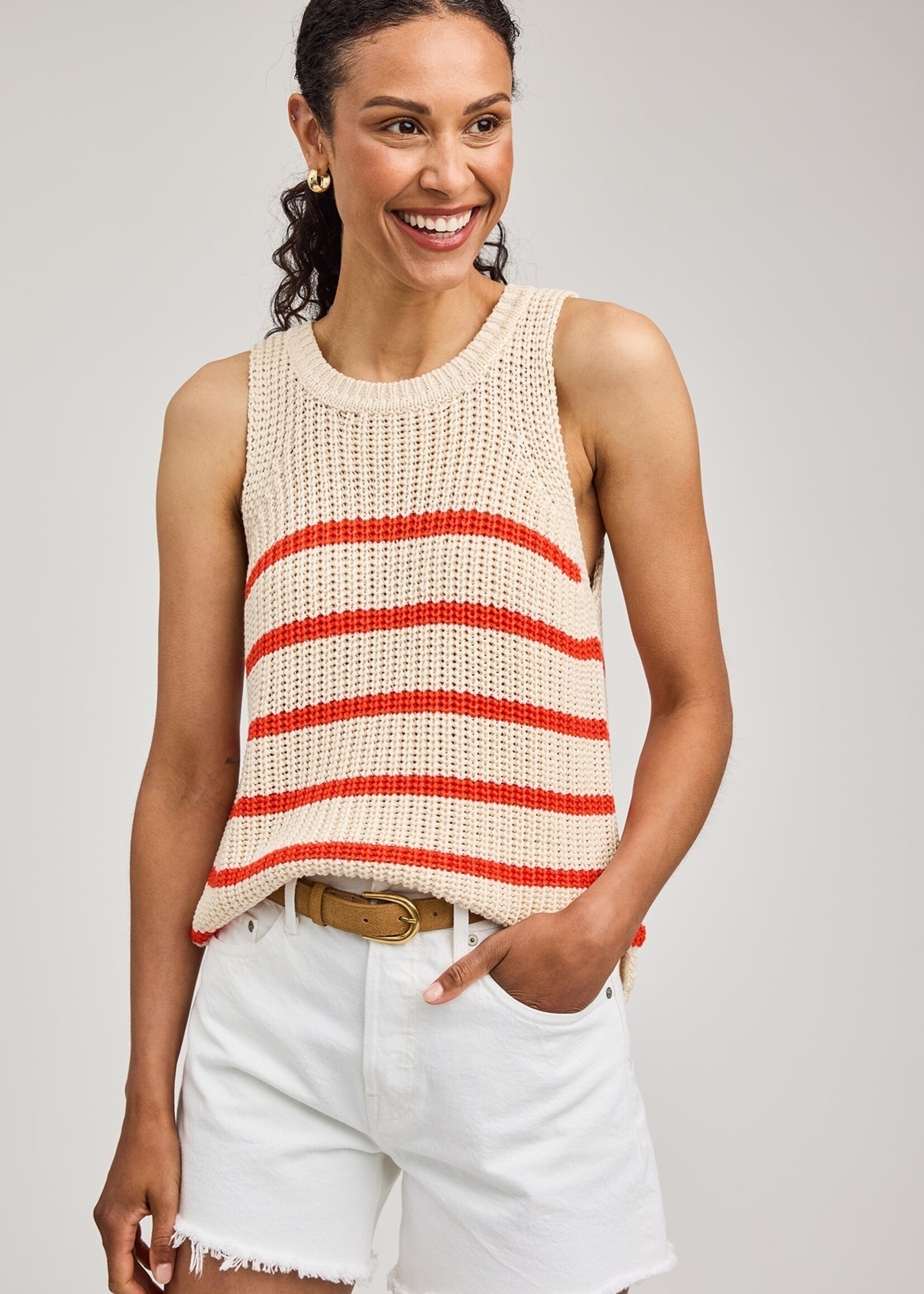 Gentle Fawn Andrea Knit Tank - Grenadine Stripe