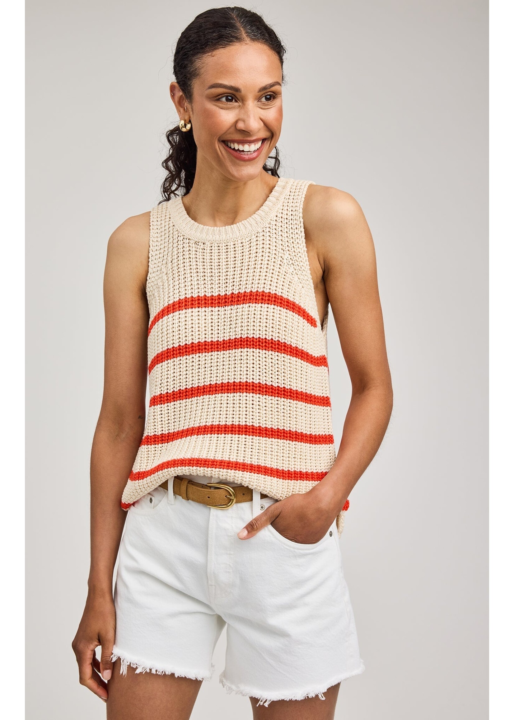 Gentle Fawn Débardeur Andrea En Maille - Grenadine Stripe