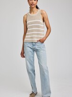 Gentle Fawn Débardeur Andrea En Maille - White Stripe